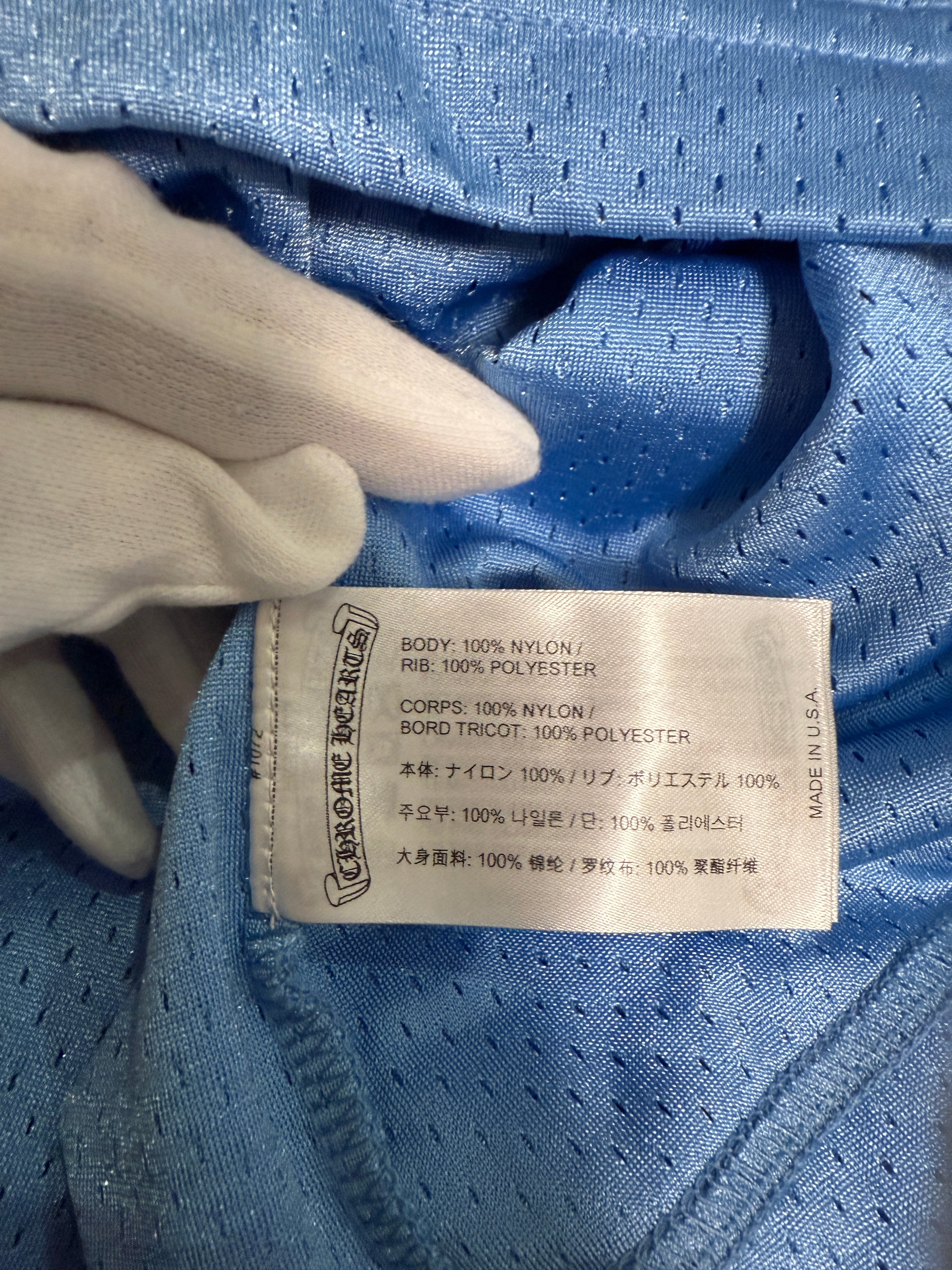 【CHROME HEARTS】MESH WARM UP JERSEY CH PRINT LONG TEE