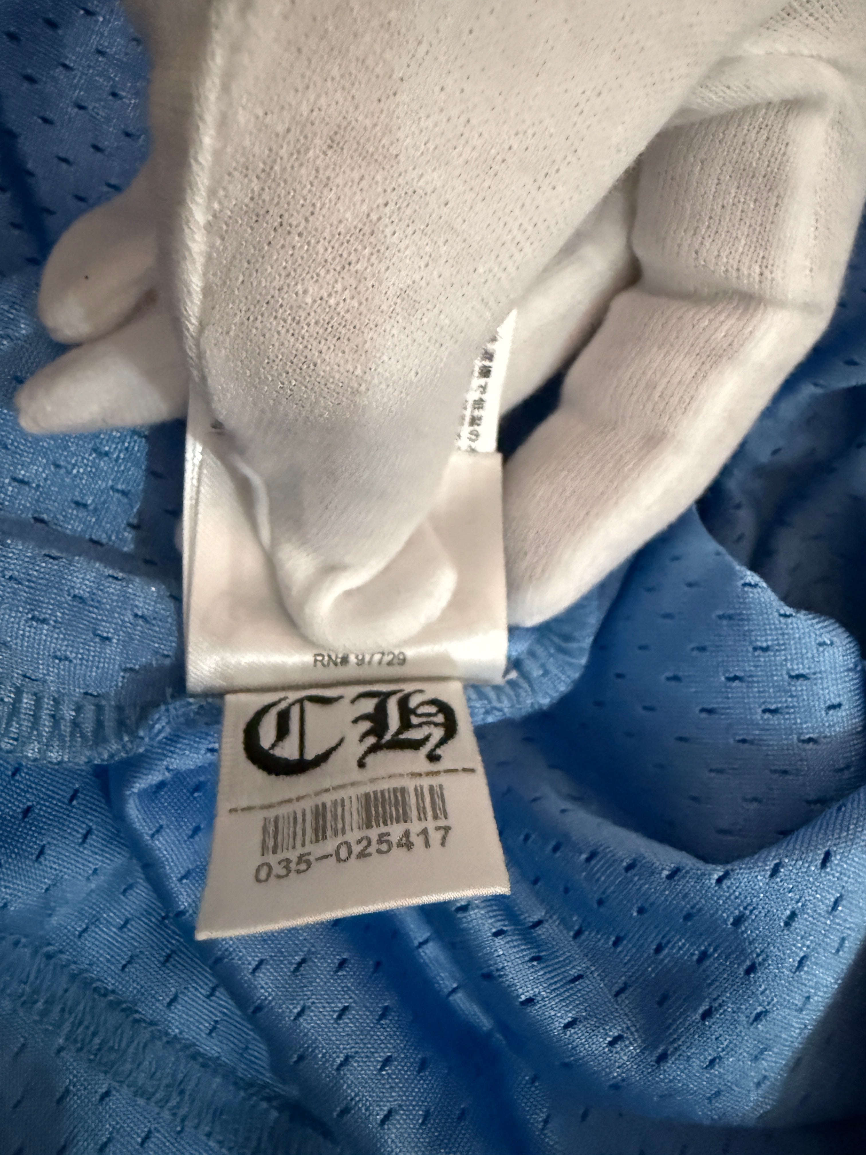 【CHROME HEARTS】MESH WARM UP JERSEY CH PRINT LONG TEE