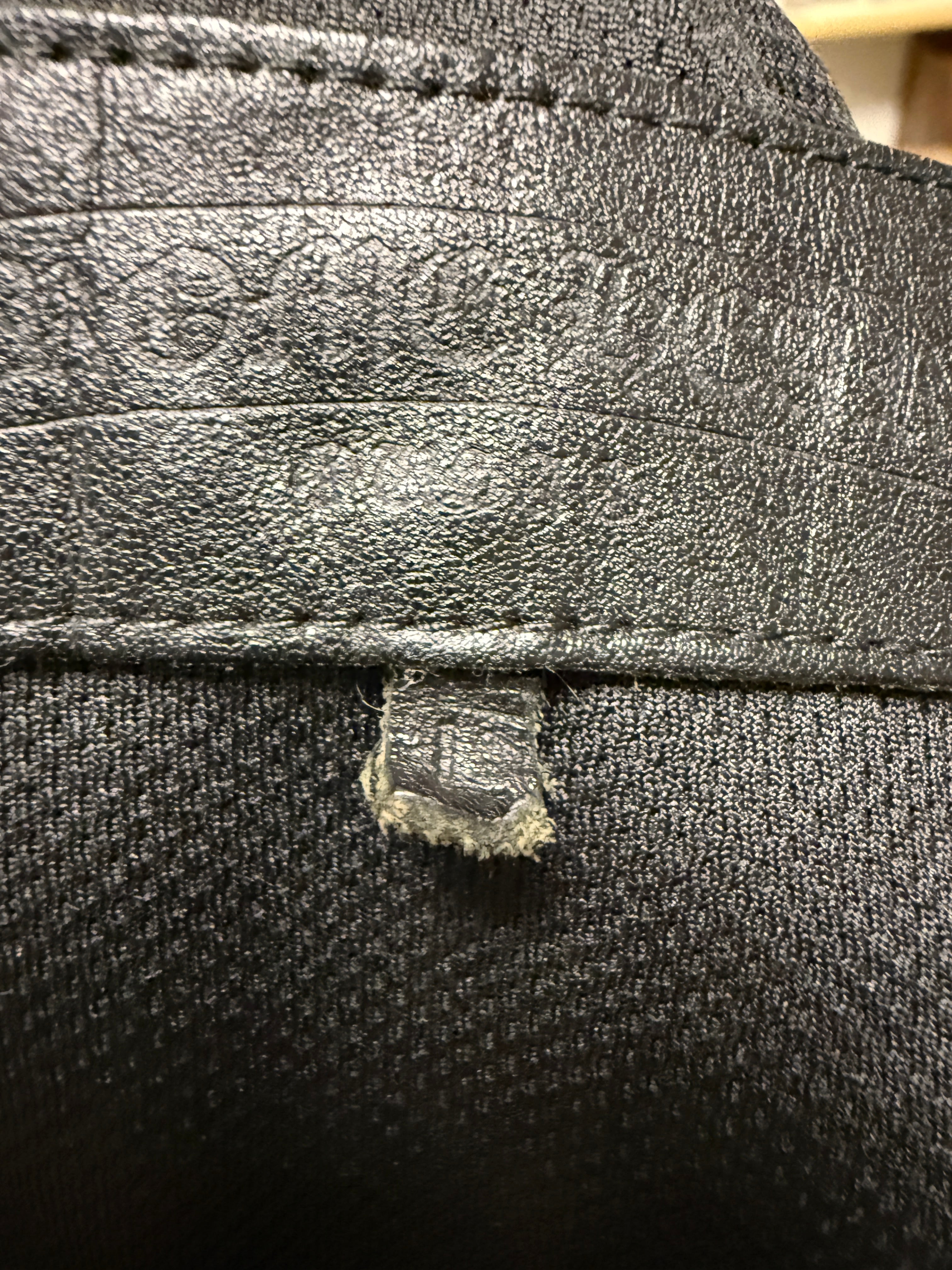 【CHROME HEARTS】MESH TRACK ZIP PARKER BLACK×WHITE