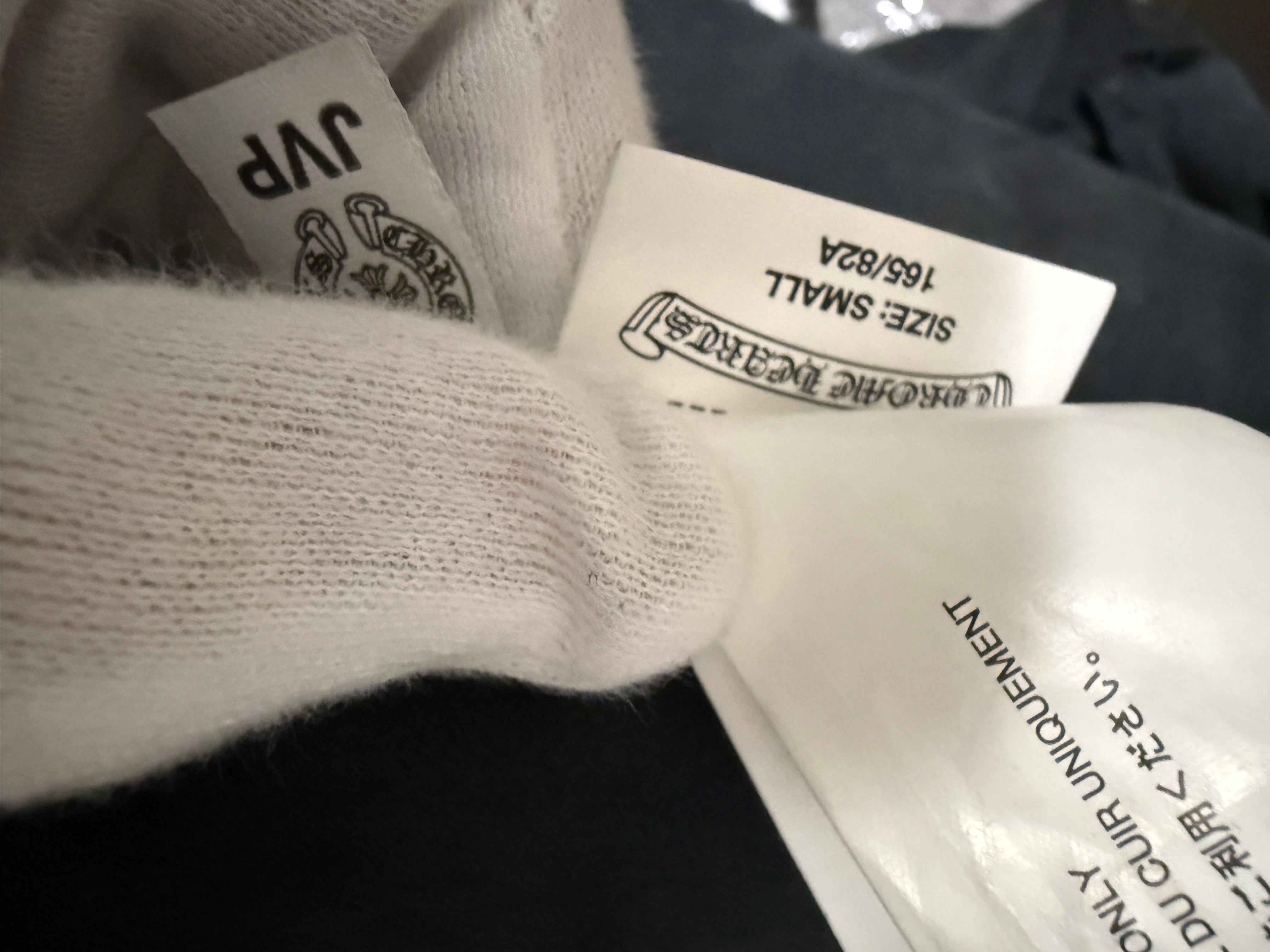 【CHROME HEARTS】MAHAL KITA CROSS PATCH LEATHER SHIRT CROSS BALL JACKET