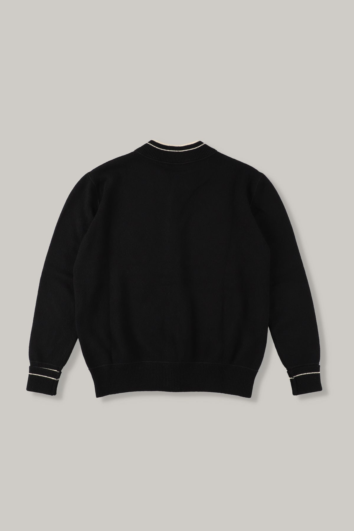 【CHROME HEARTS】Cashmere Plus Patch Cross Cardigan