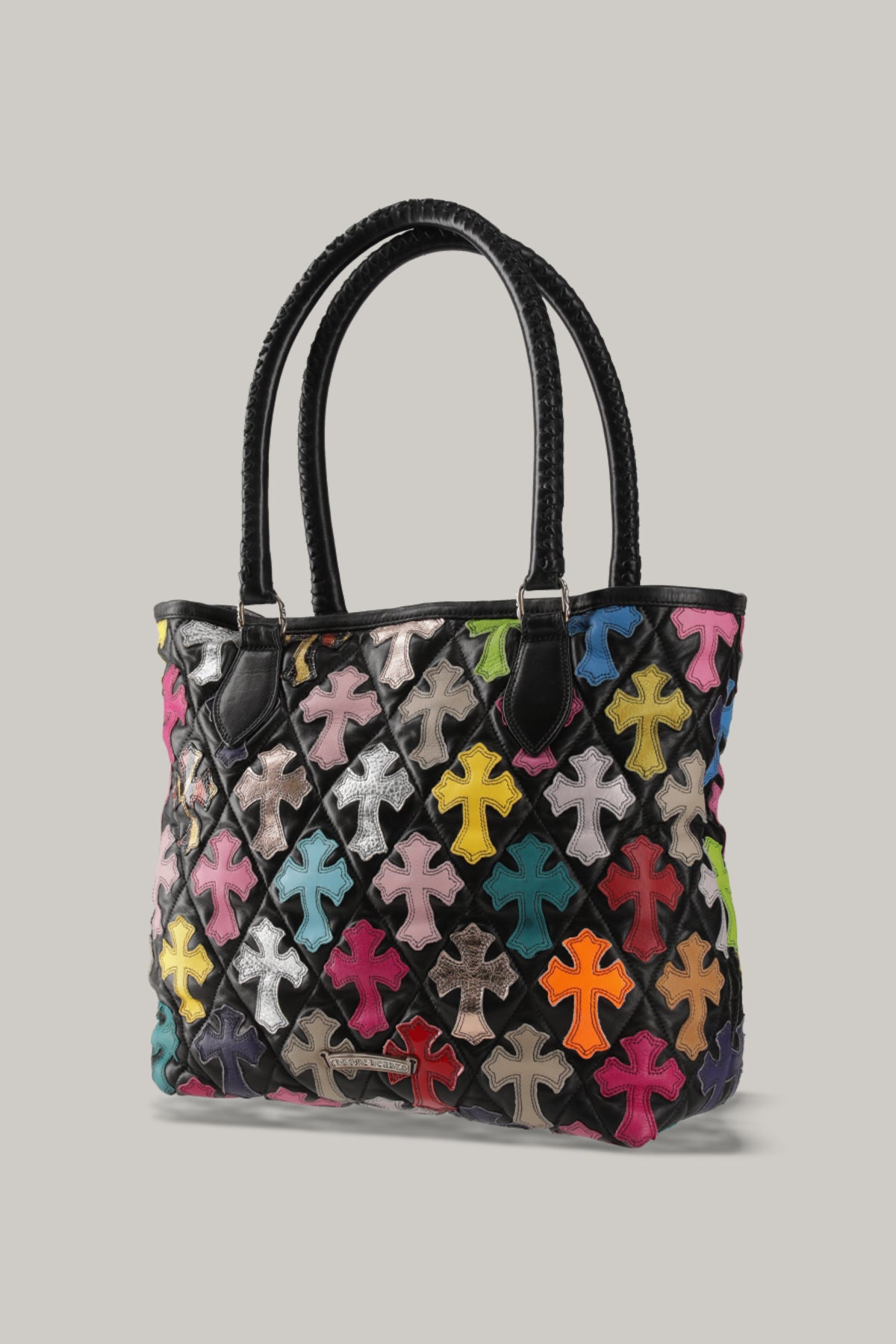 【CHROME HEARTS】MULTICOLOR ROUND FS TOTE BAG