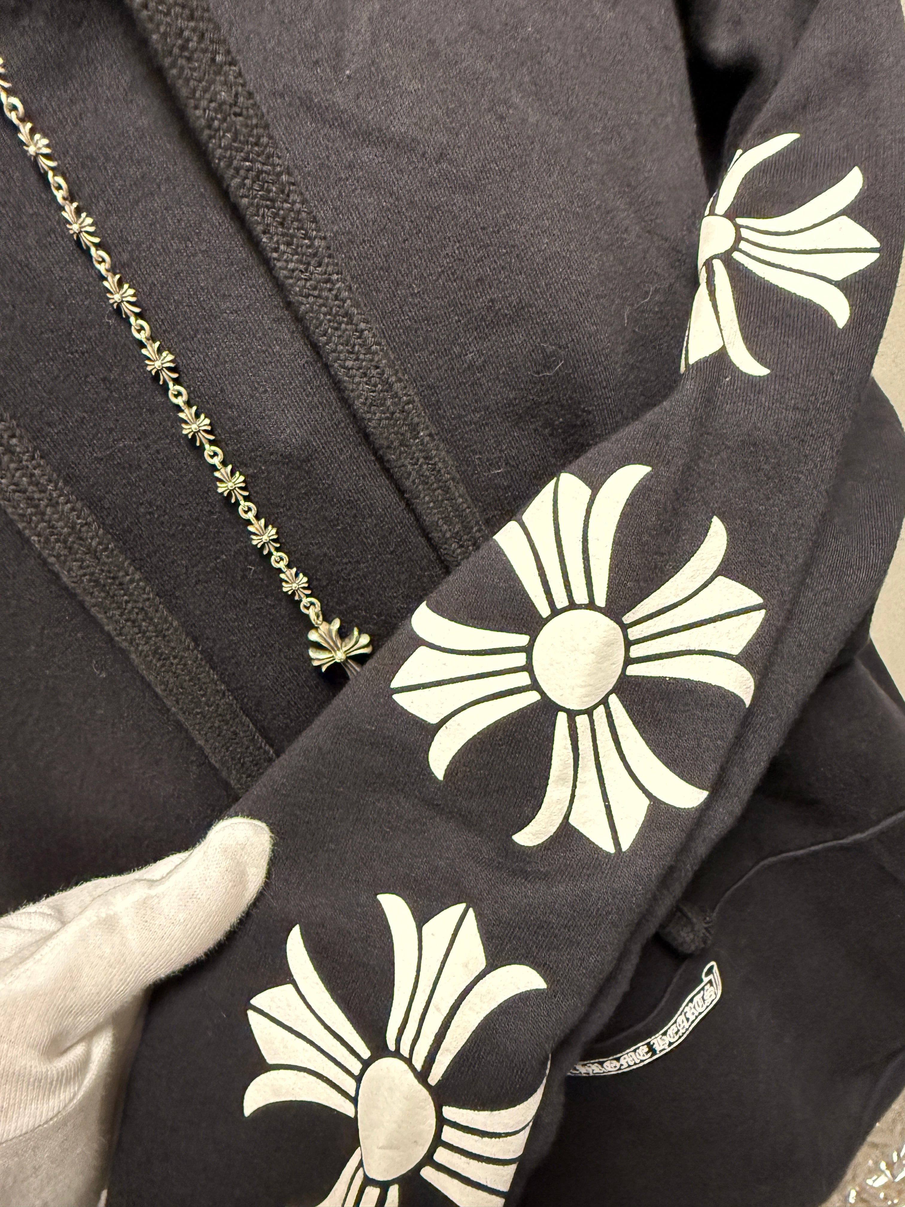 【CHROME HEARTS】Cross Hoodie CH×Drake