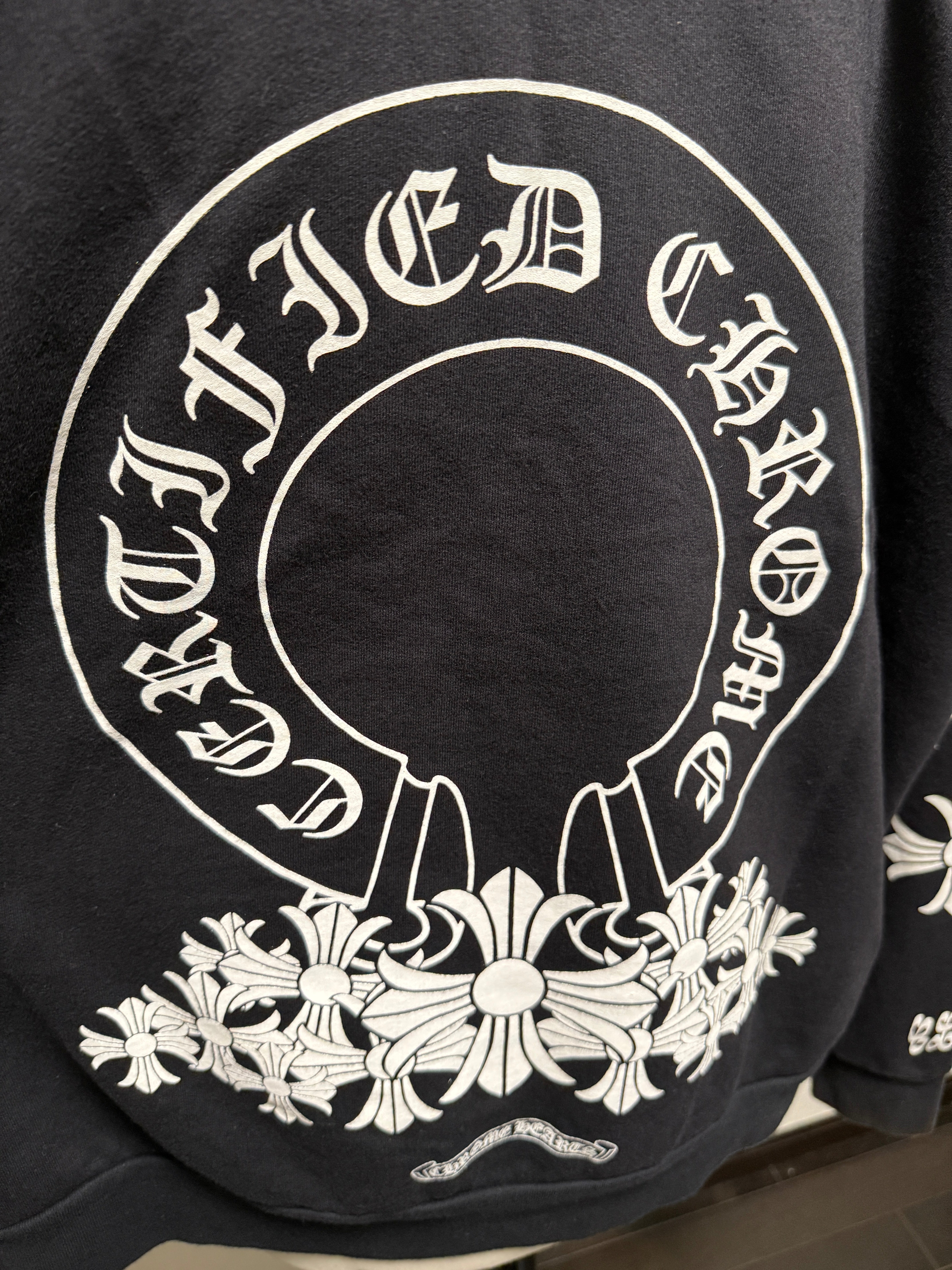 【CHROME HEARTS】Cross Hoodie CH×Drake