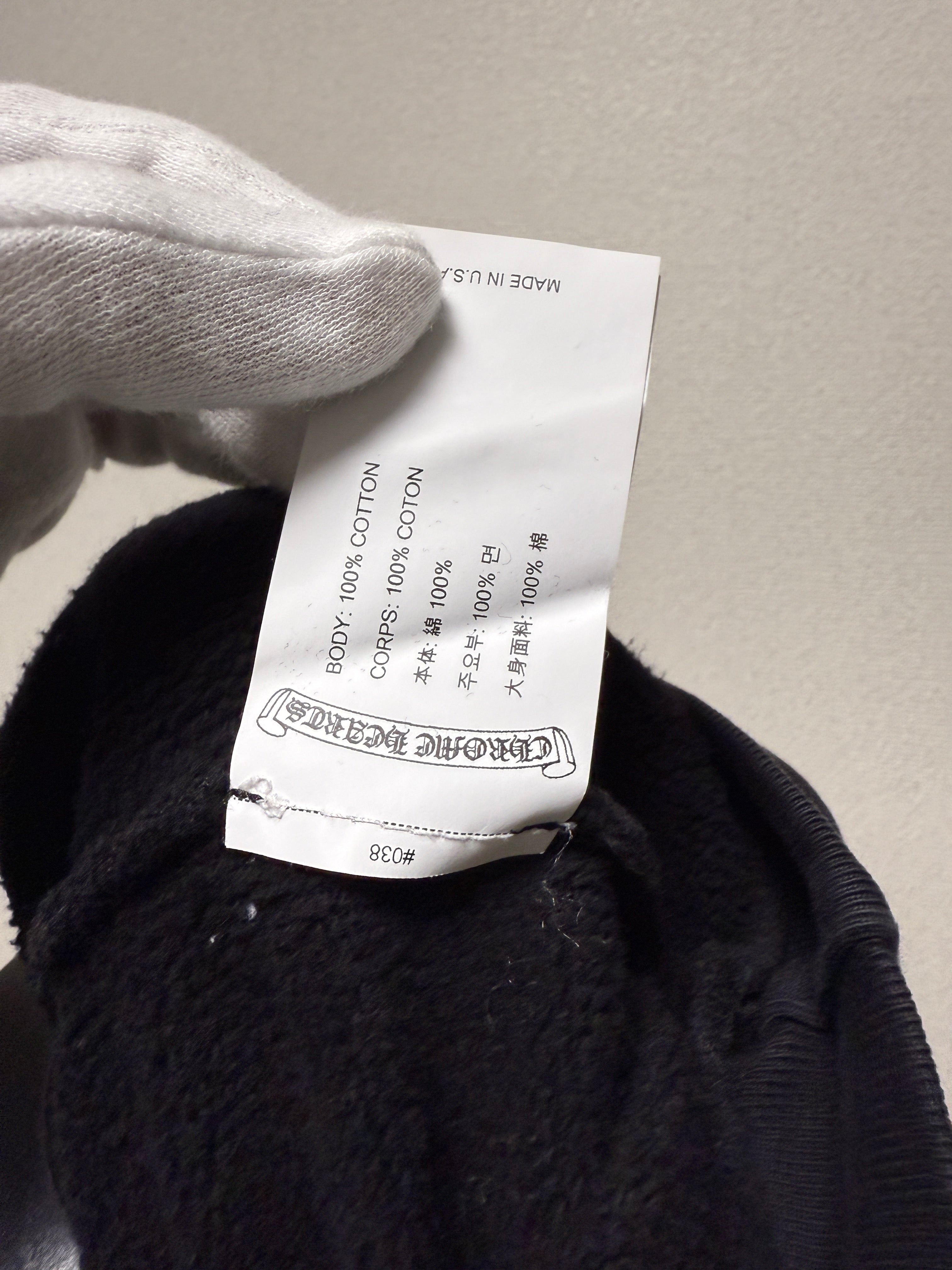 【CHROME HEARTS】Y NOT Hoodie