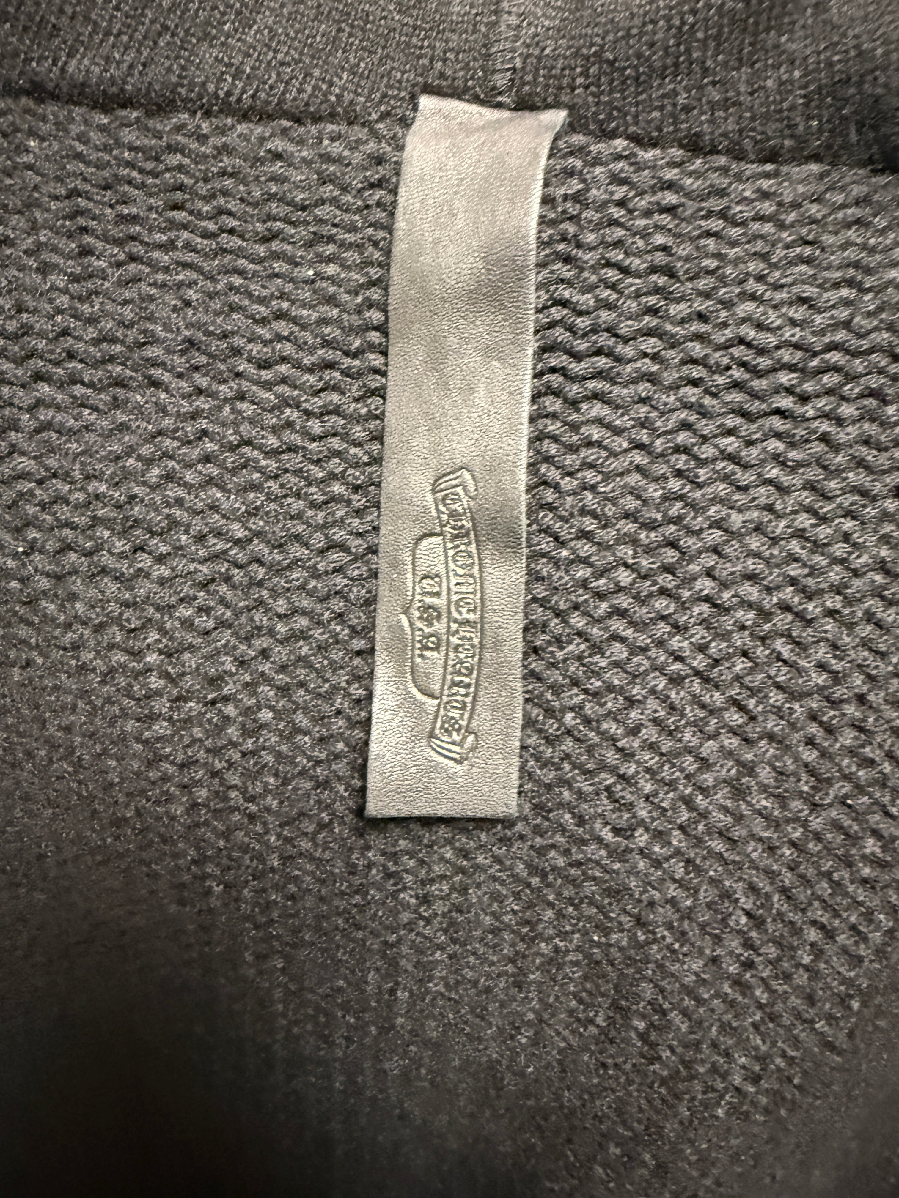 【CHROME HEARTS】CASHMERE FLORAL PATCH HOODIE