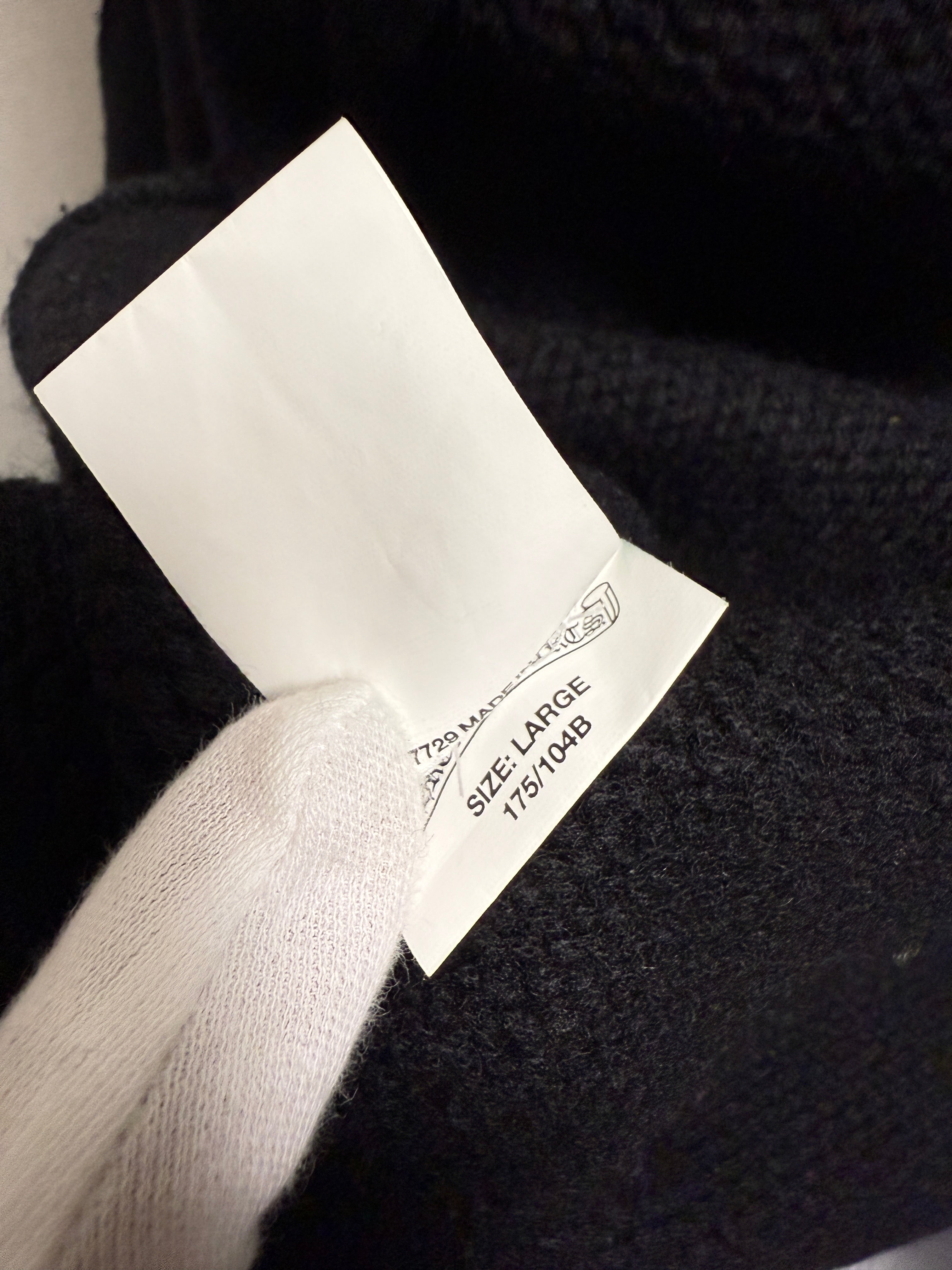 【CHROME HEARTS】CASHMERE FLORAL PATCH HOODIE