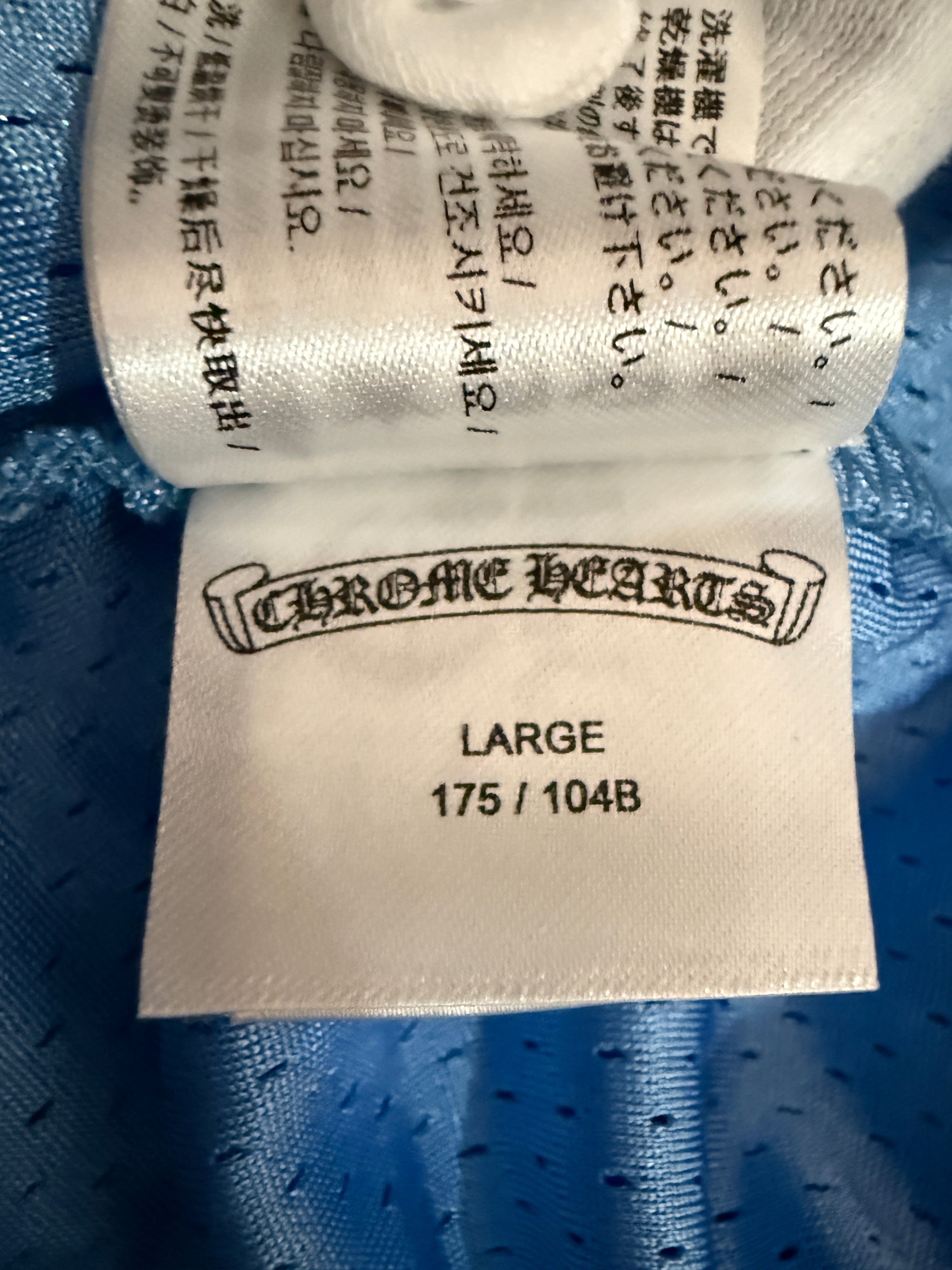 【CHROME HEARTS】MESH WARM UP JERSEY CH PRINT LONG TEE