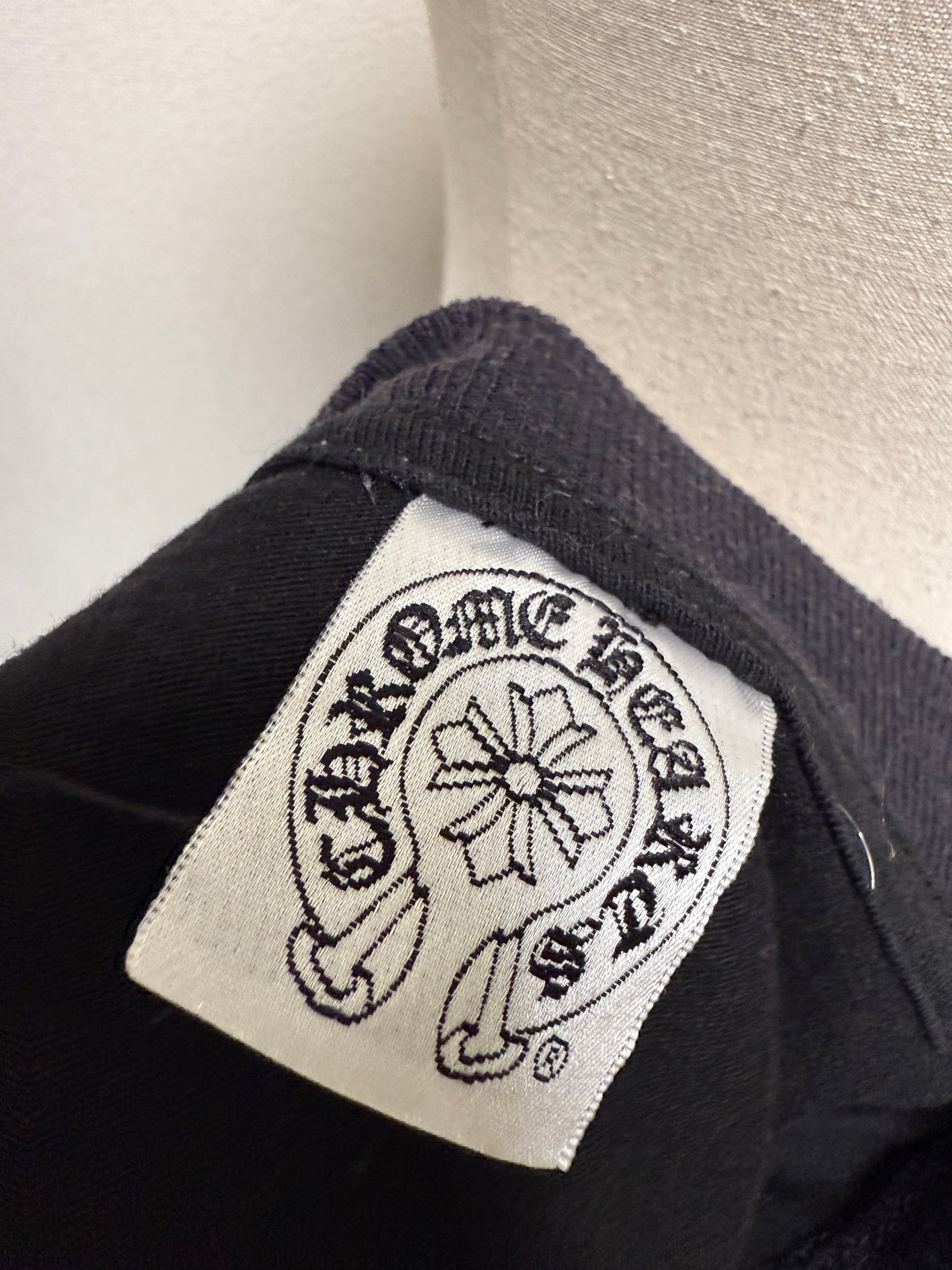 【CHROME HEARTS】RED FLORAL PRINT LONG TEE LAS VEGAS LIMITED