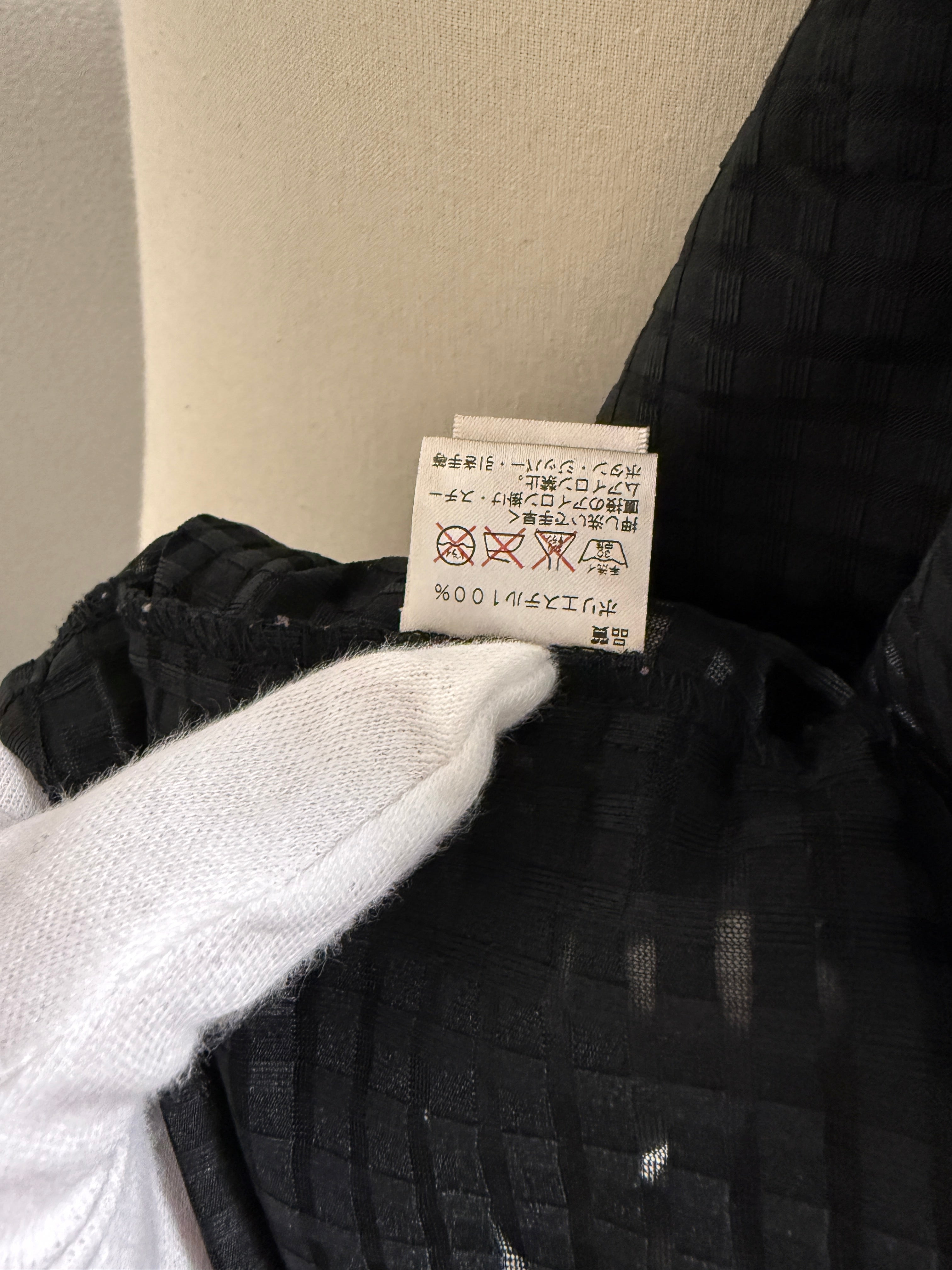 【CHROME HEARTS】SEE-THROUGH SHIRT