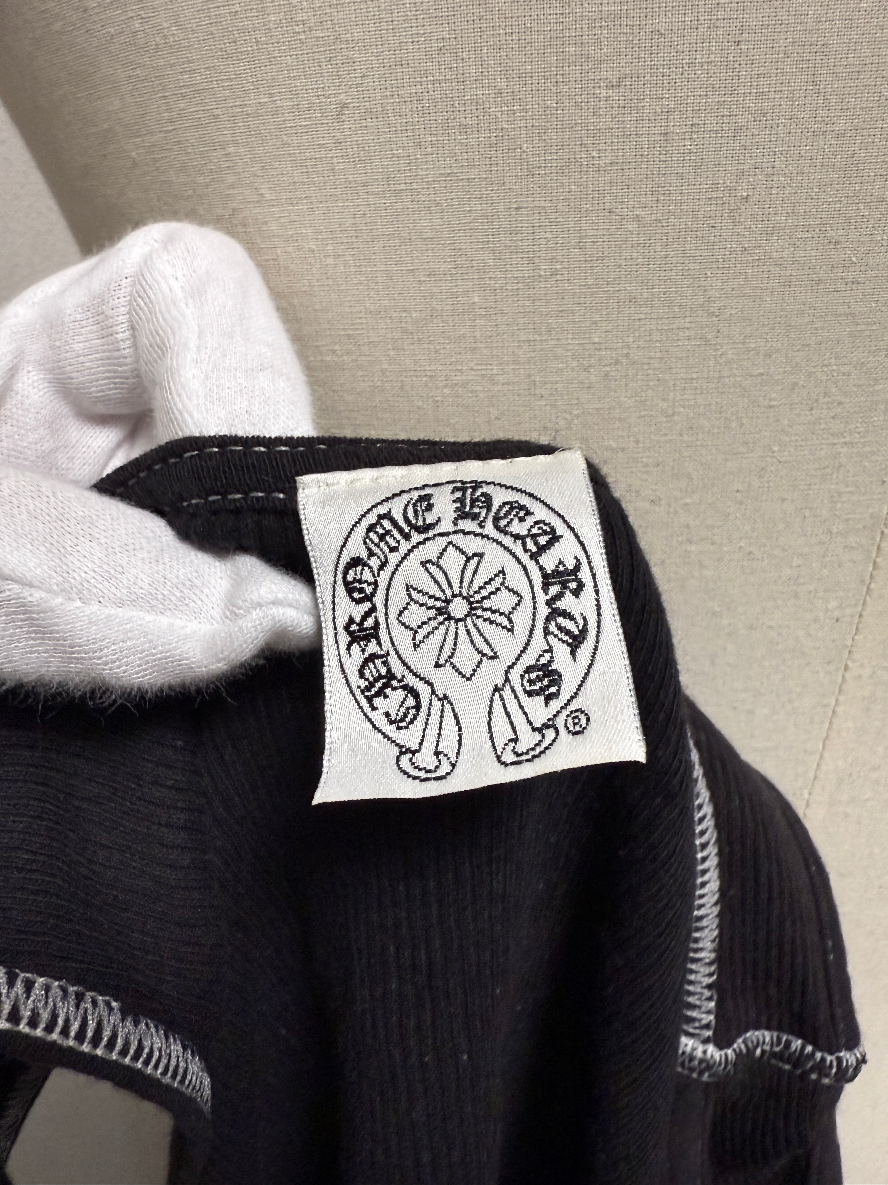 【CHROME HEARTS】KYOSUKE HIMURO SILVER GLITTER DESIGN TANK TOP