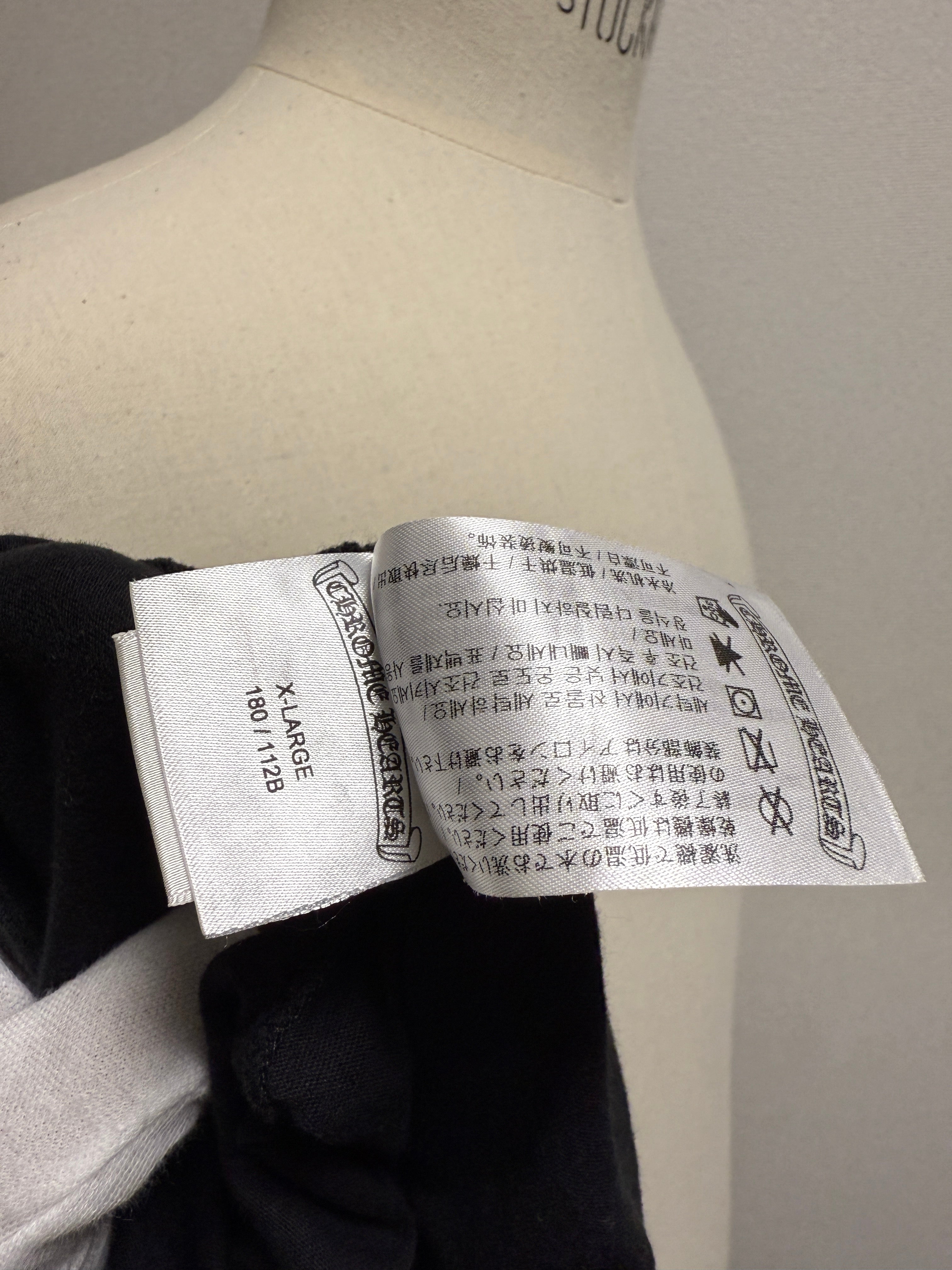 【CHROME HEARTS】STAFF LONG TEE SILVER