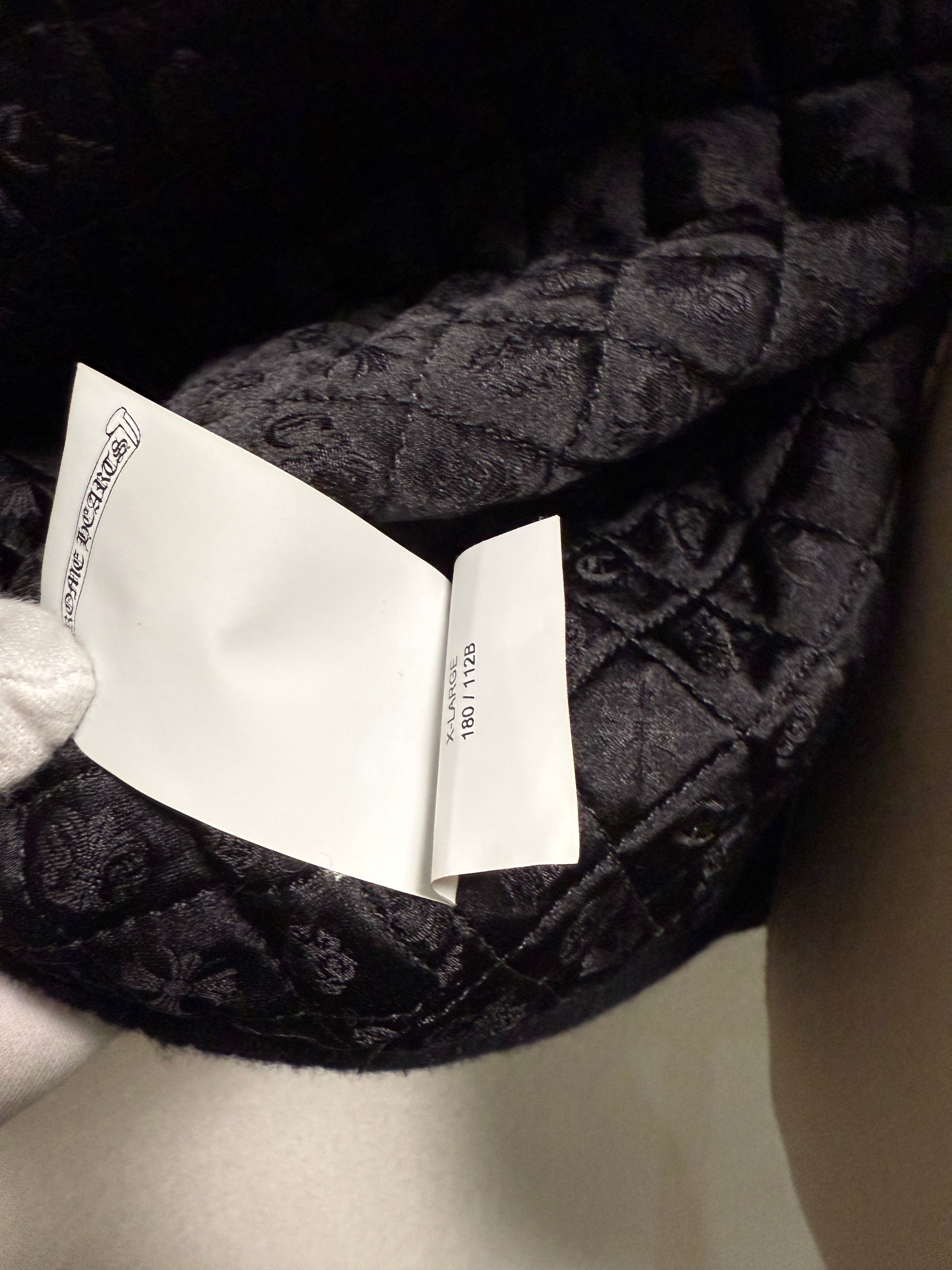 【CHROME HEARTS】LETTER MAN FULL LEATHER XL