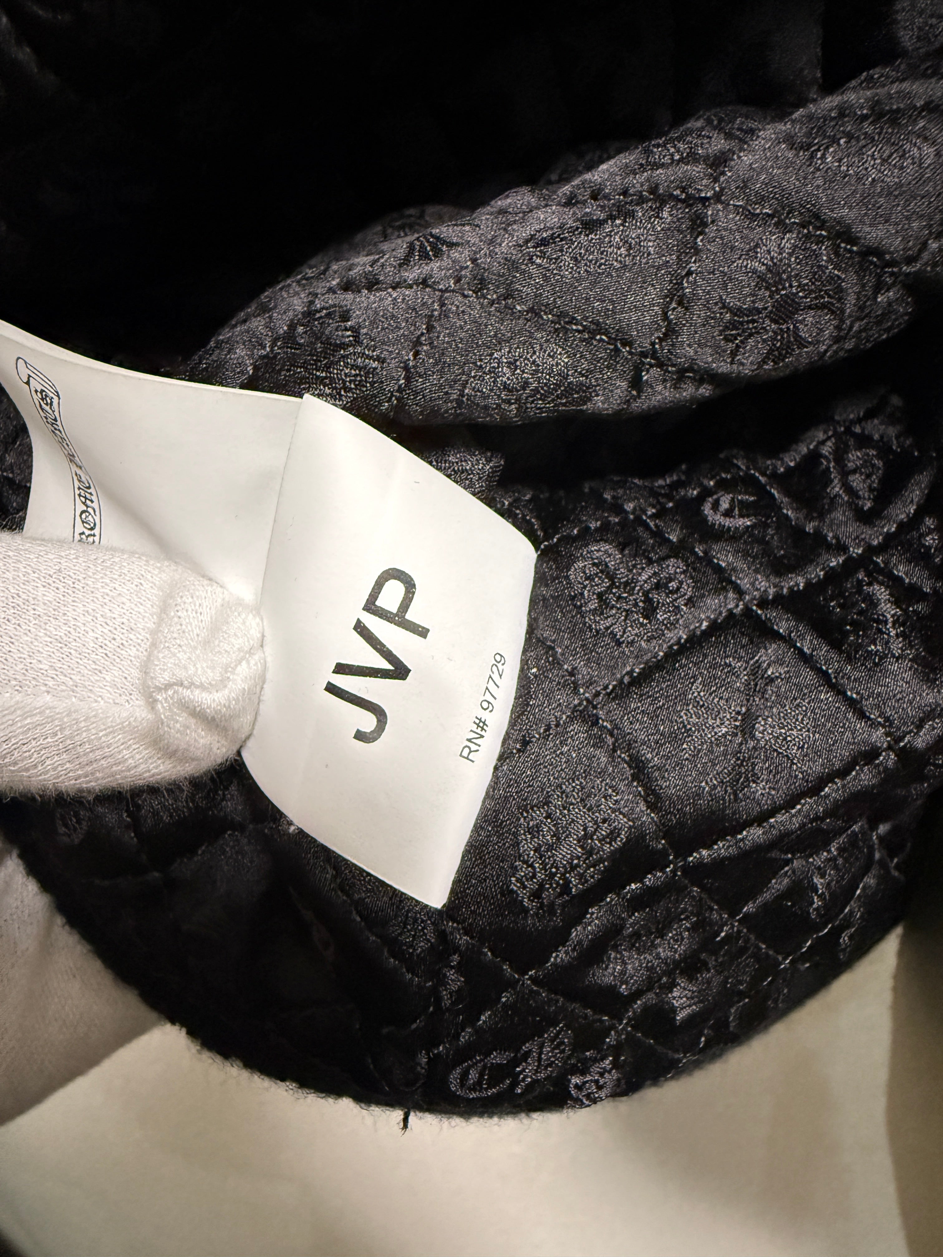 【CHROME HEARTS】LETTER MAN FULL LEATHER XL