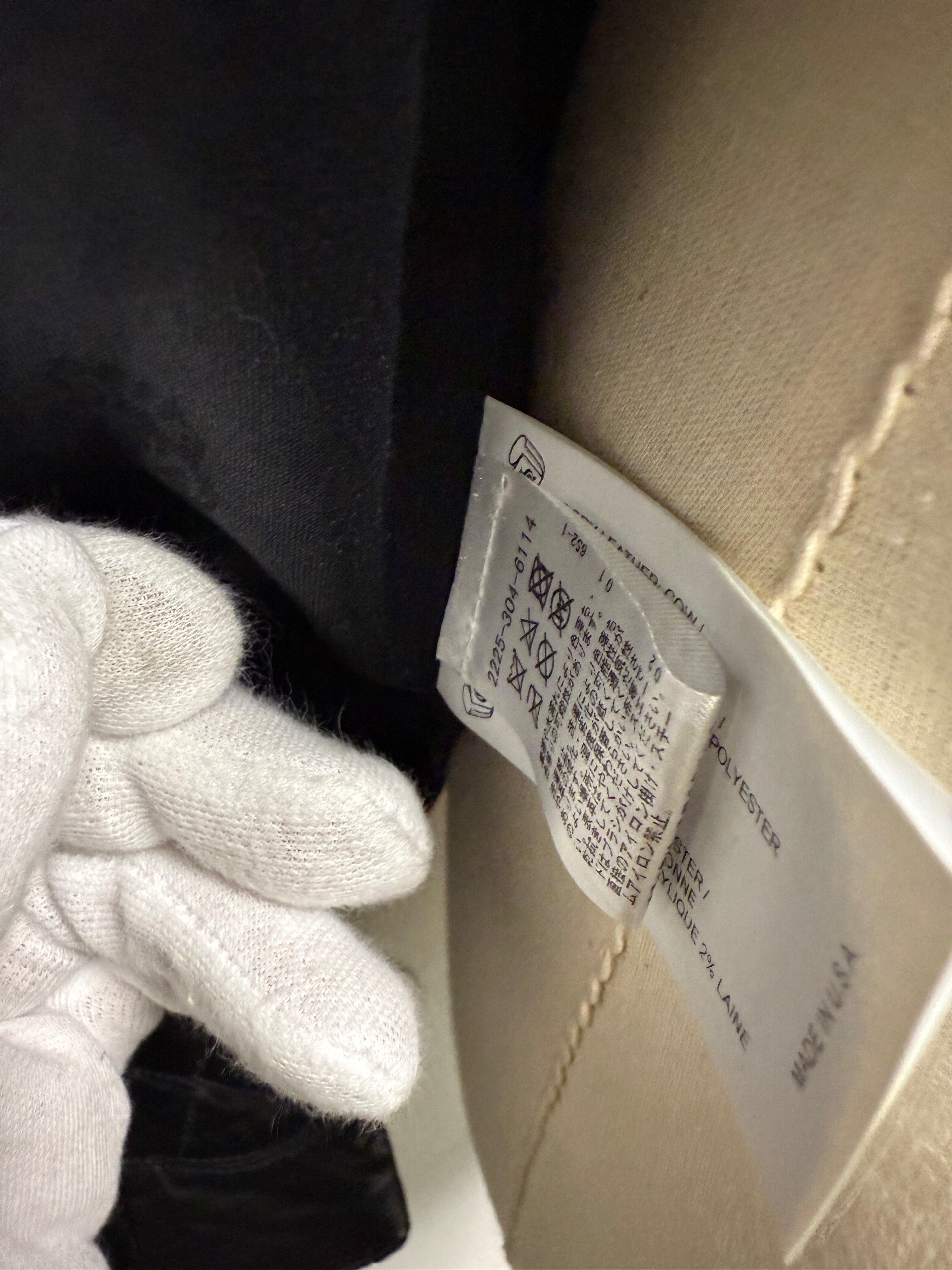 【CHROME HEARTS】 CRETIN PANASH LEATHER QLTD JACKET L