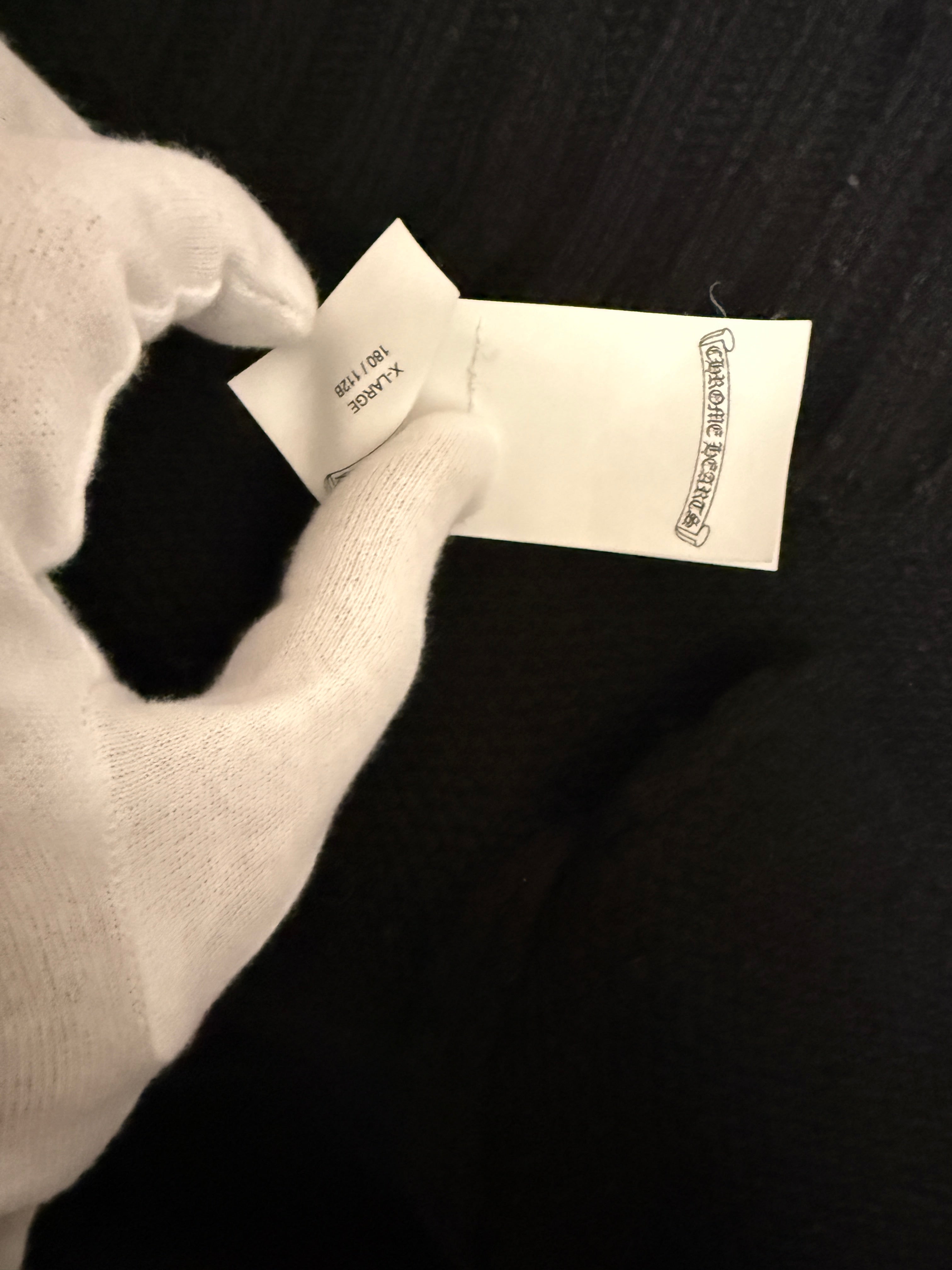 【CHROME HEARTS】Cashmere CH Patch Cardigan