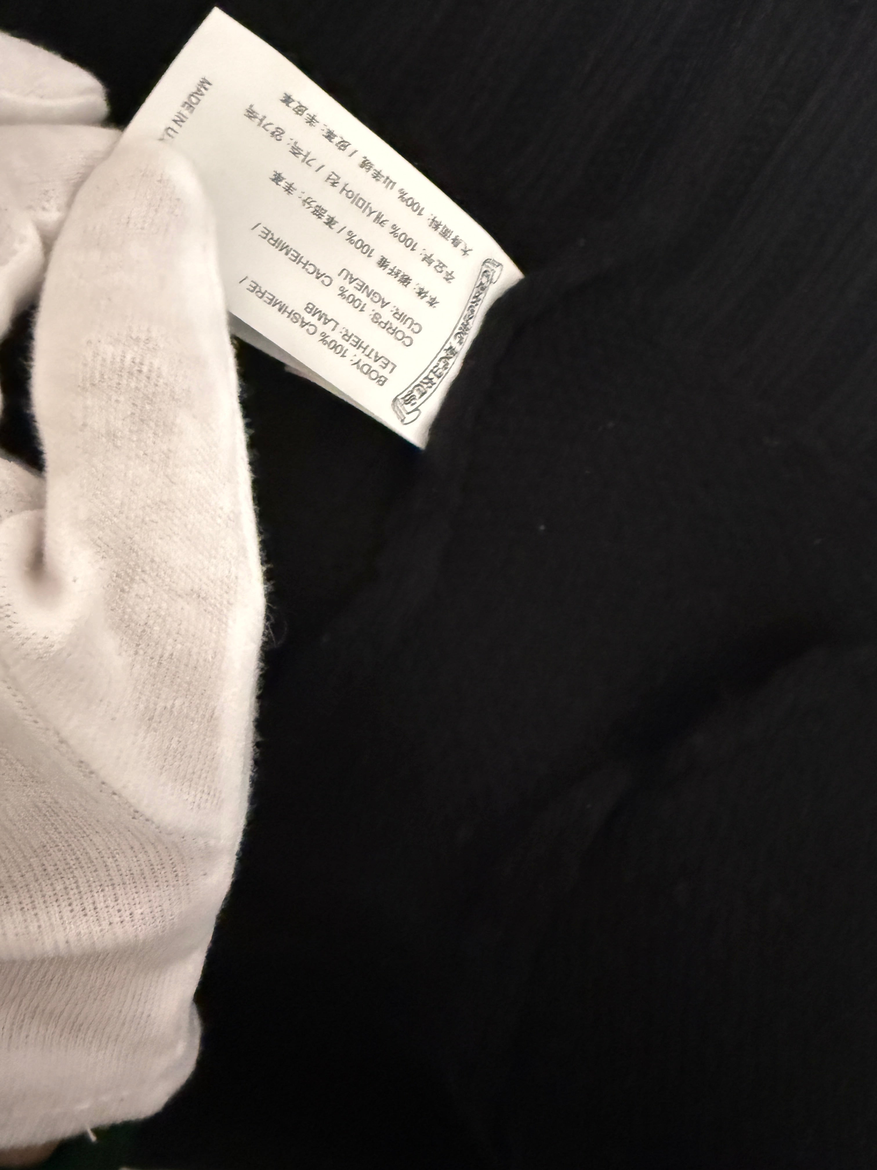 【CHROME HEARTS】Cashmere CH Patch Cardigan