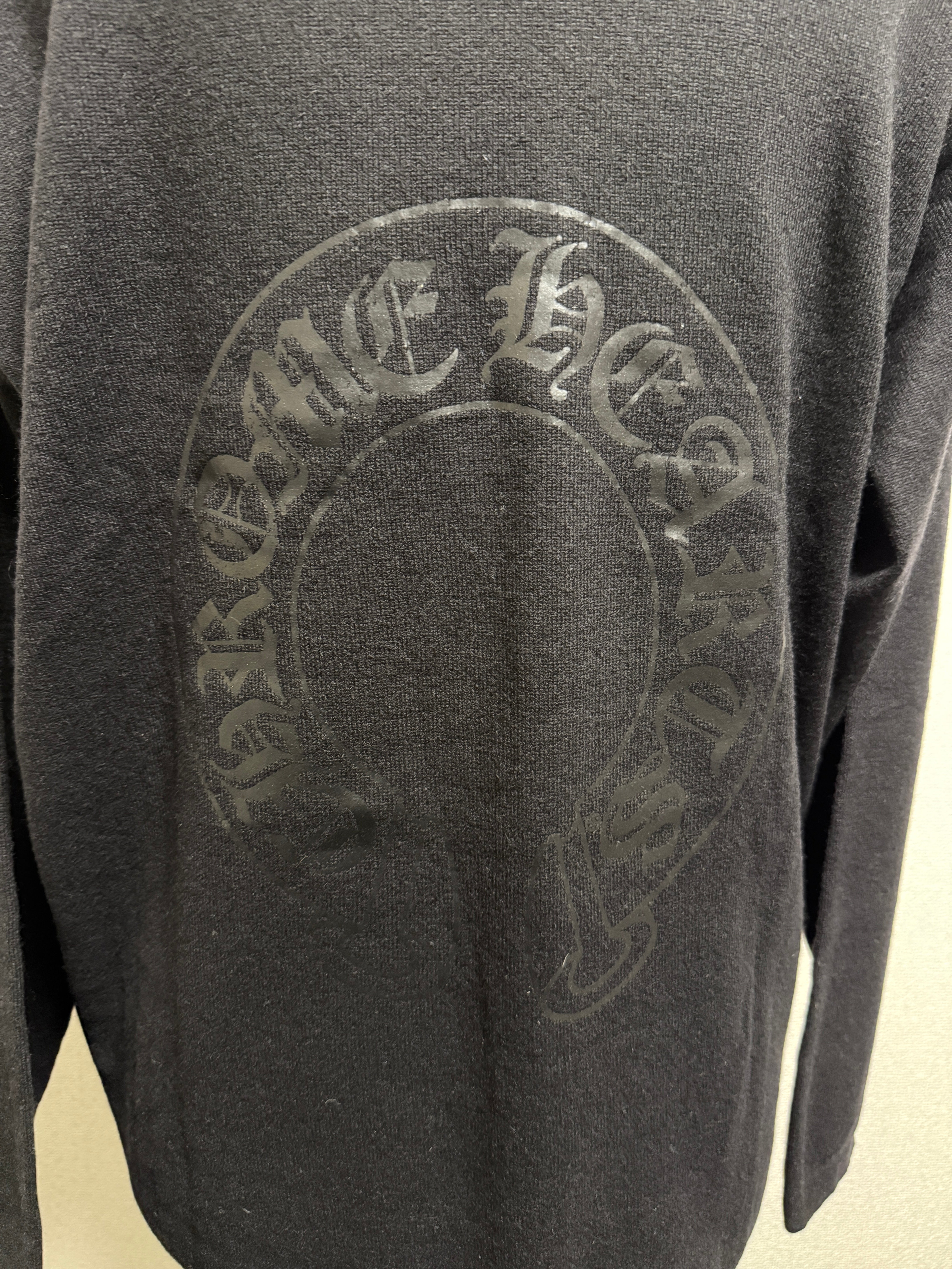 【CHROME HEARTS】Cashmere  HorseShoe Knit