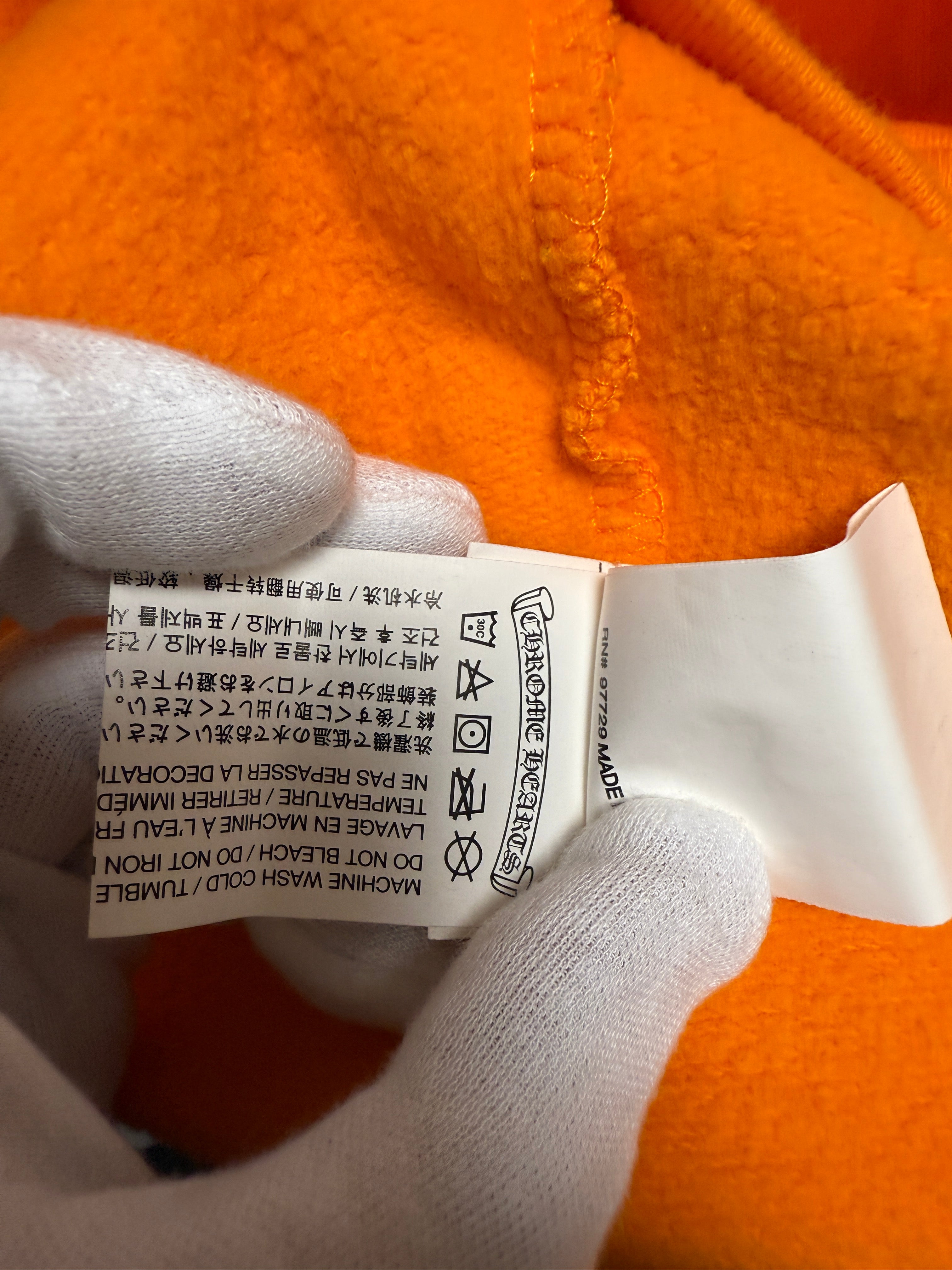 【CHROME HEARTS】CH×OFF-WHITE 2018 Hoodie
