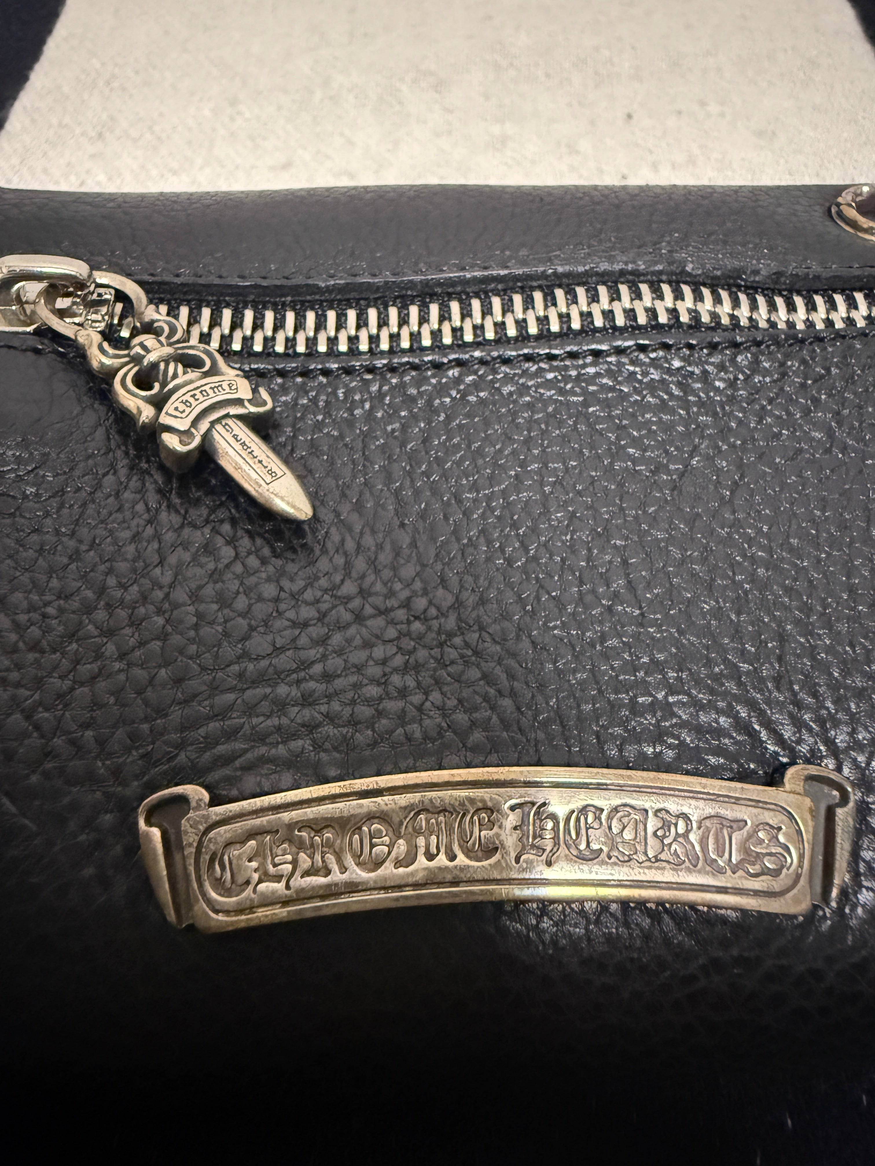 【CHROME HEARTS】WAVE MINI WALLET