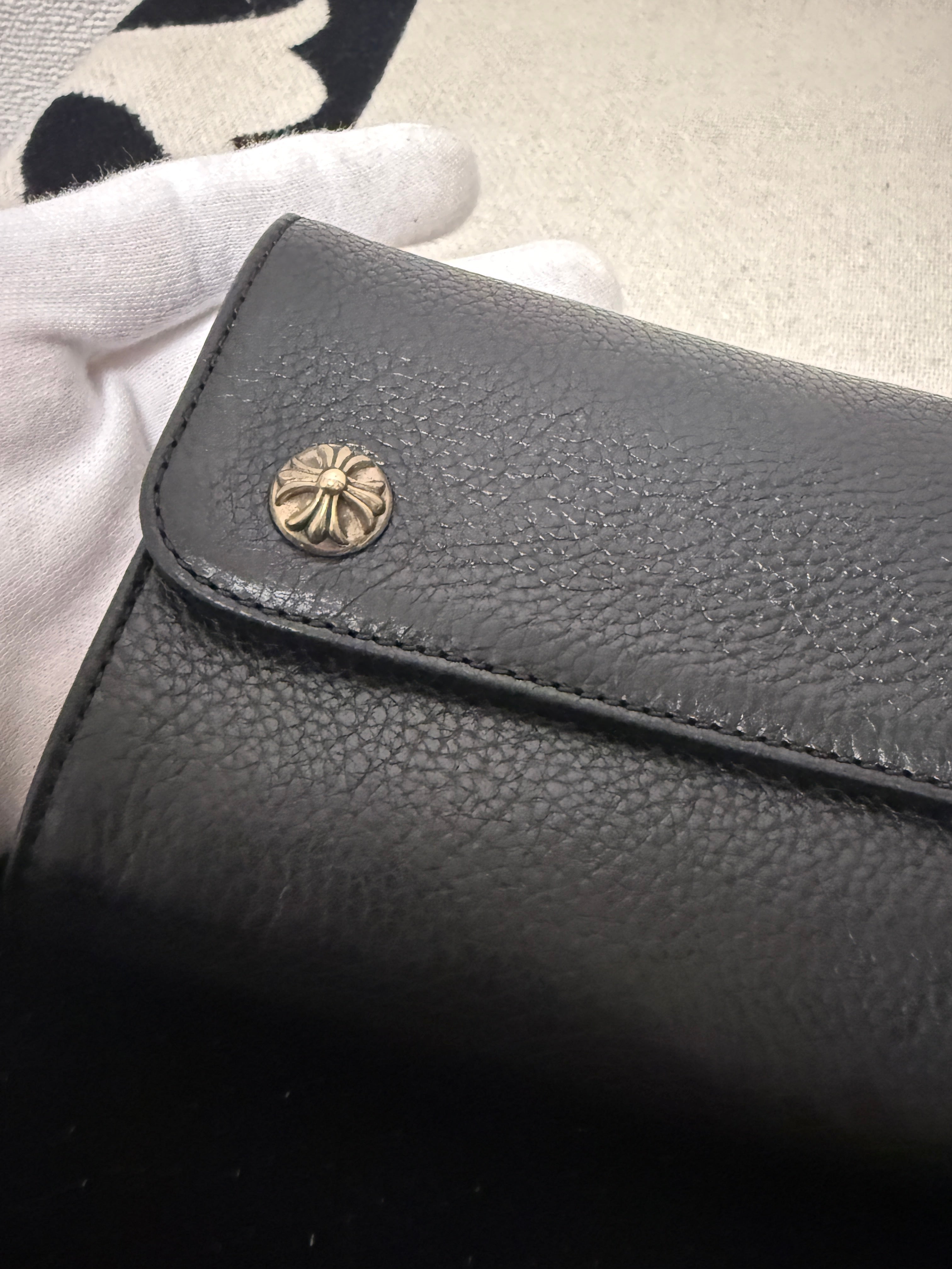 【CHROME HEARTS】WAVE MINI WALLET