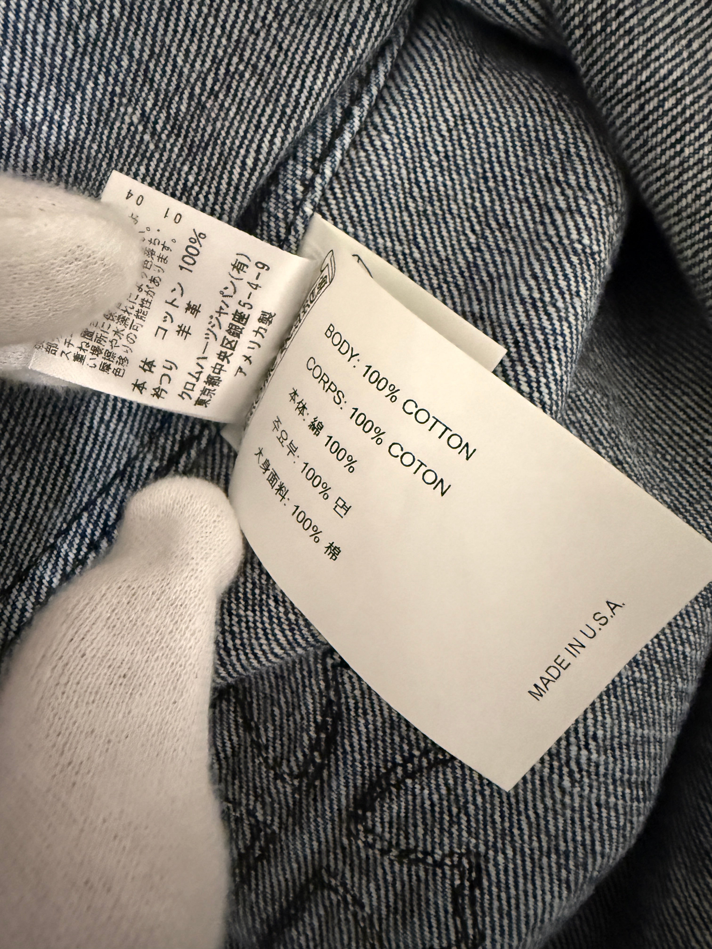 【CHROME HEARTS】LOOSEENDS LS DENIM SHIRT