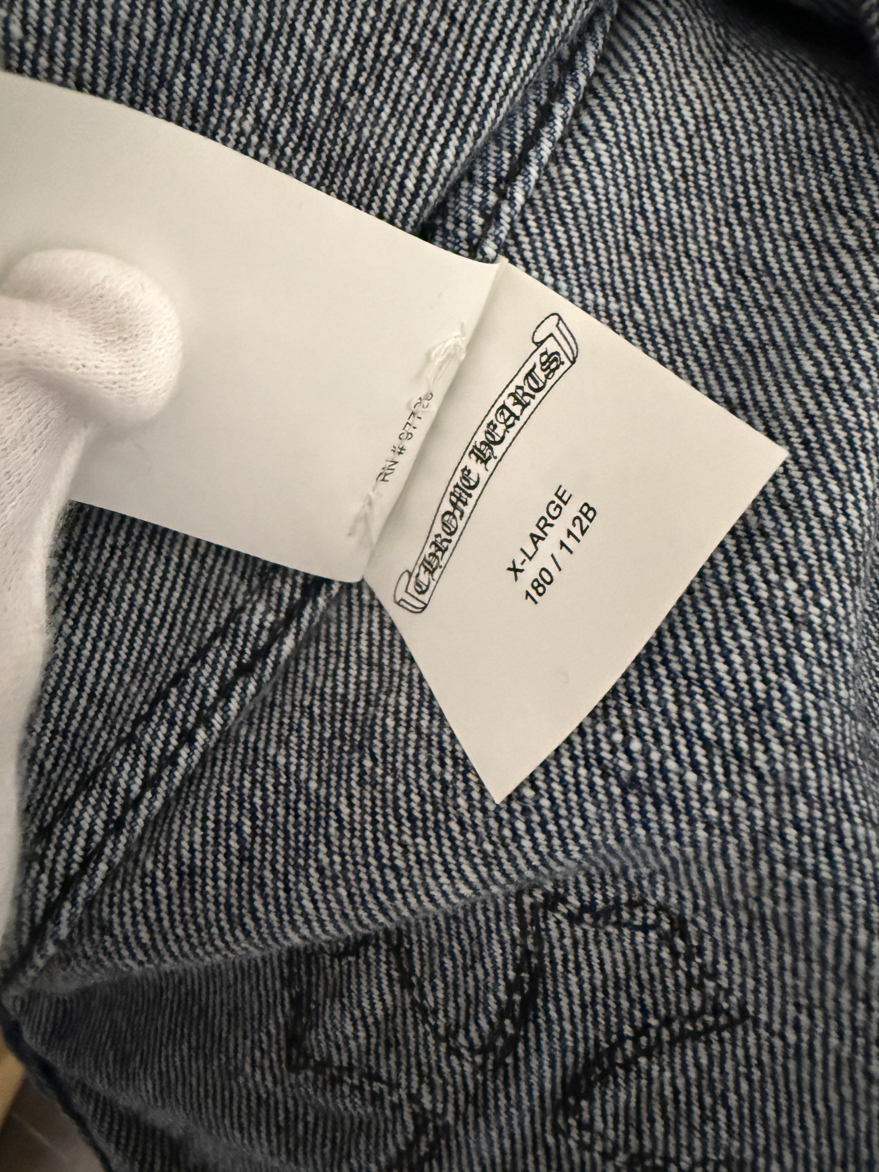 【CHROME HEARTS】LOOSEENDS LS DENIM SHIRT