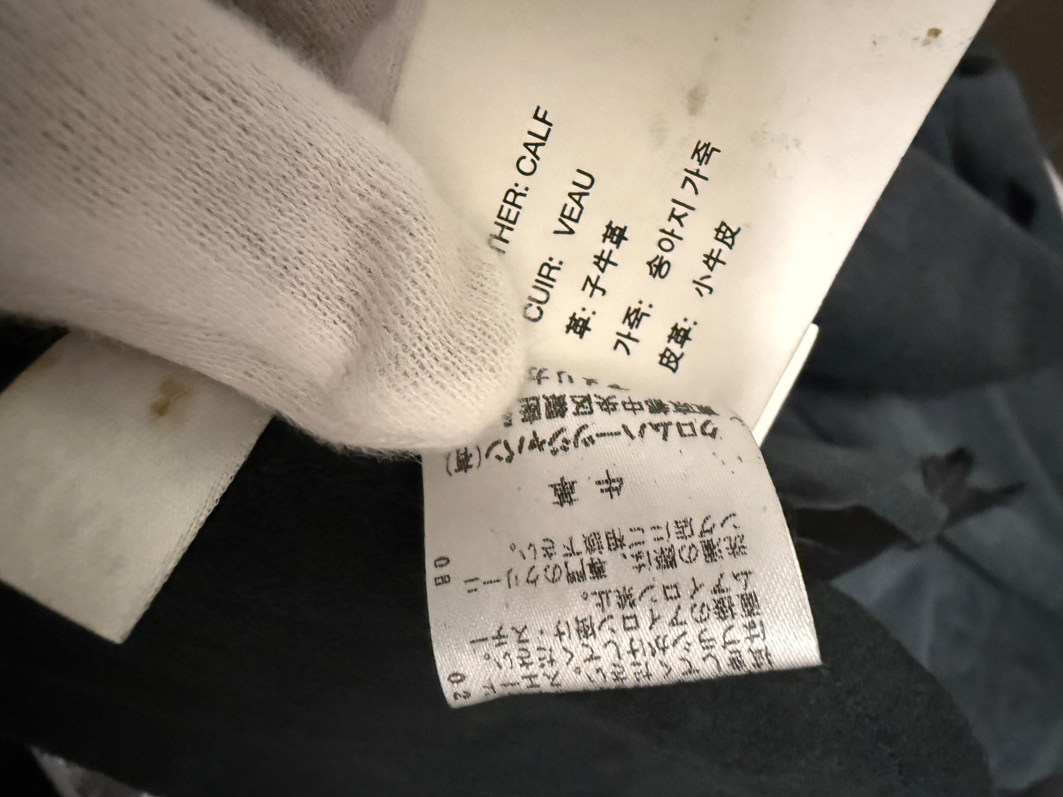 【CHROME HEARTS】MAHAL KITA CROSS PATCH LEATHER SHIRT CROSS BALL JACKET