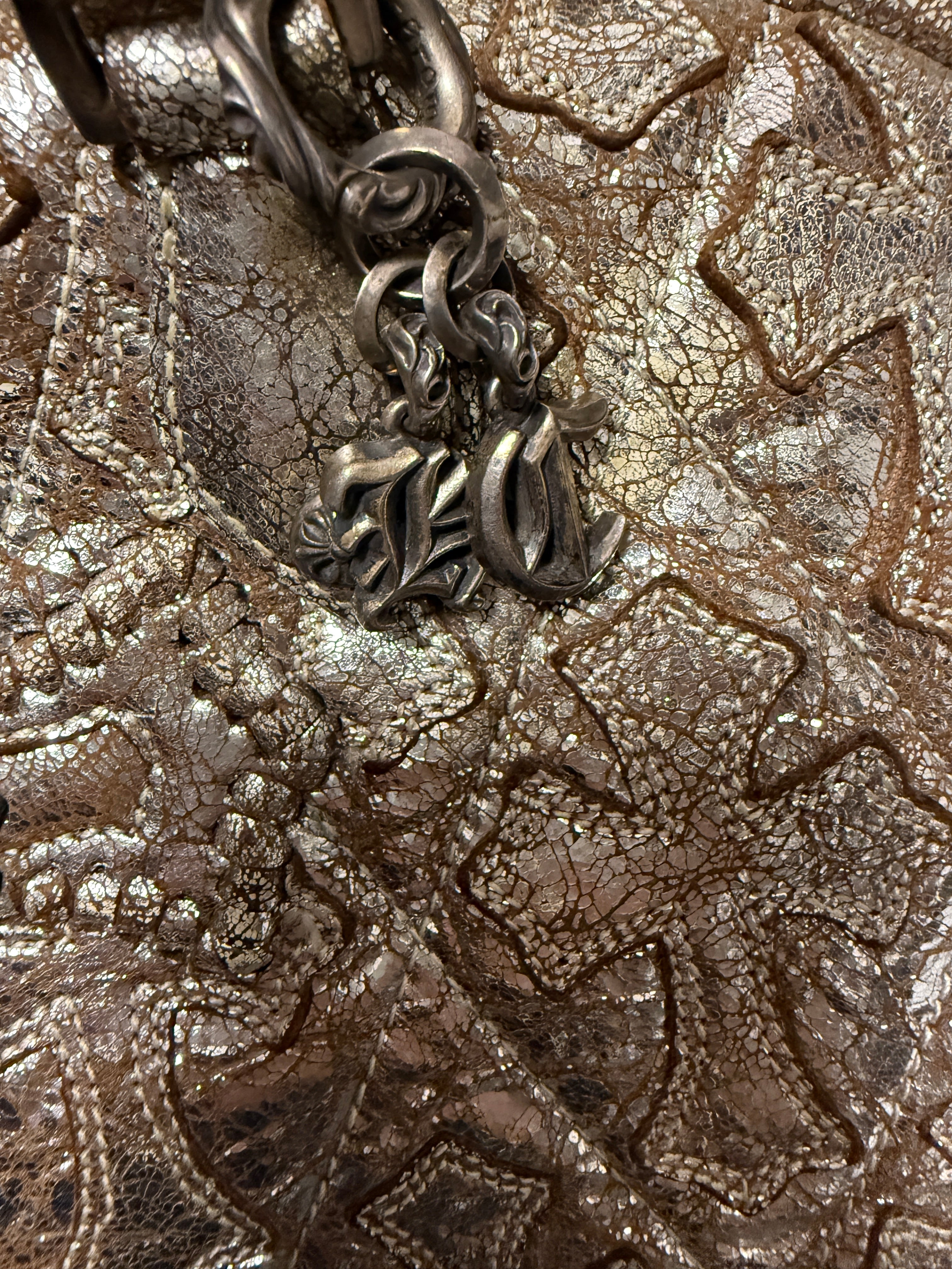 【CHROME HEARTS】GYM BAG SM CEMETERY CROSS PATCH LARGE CROSS