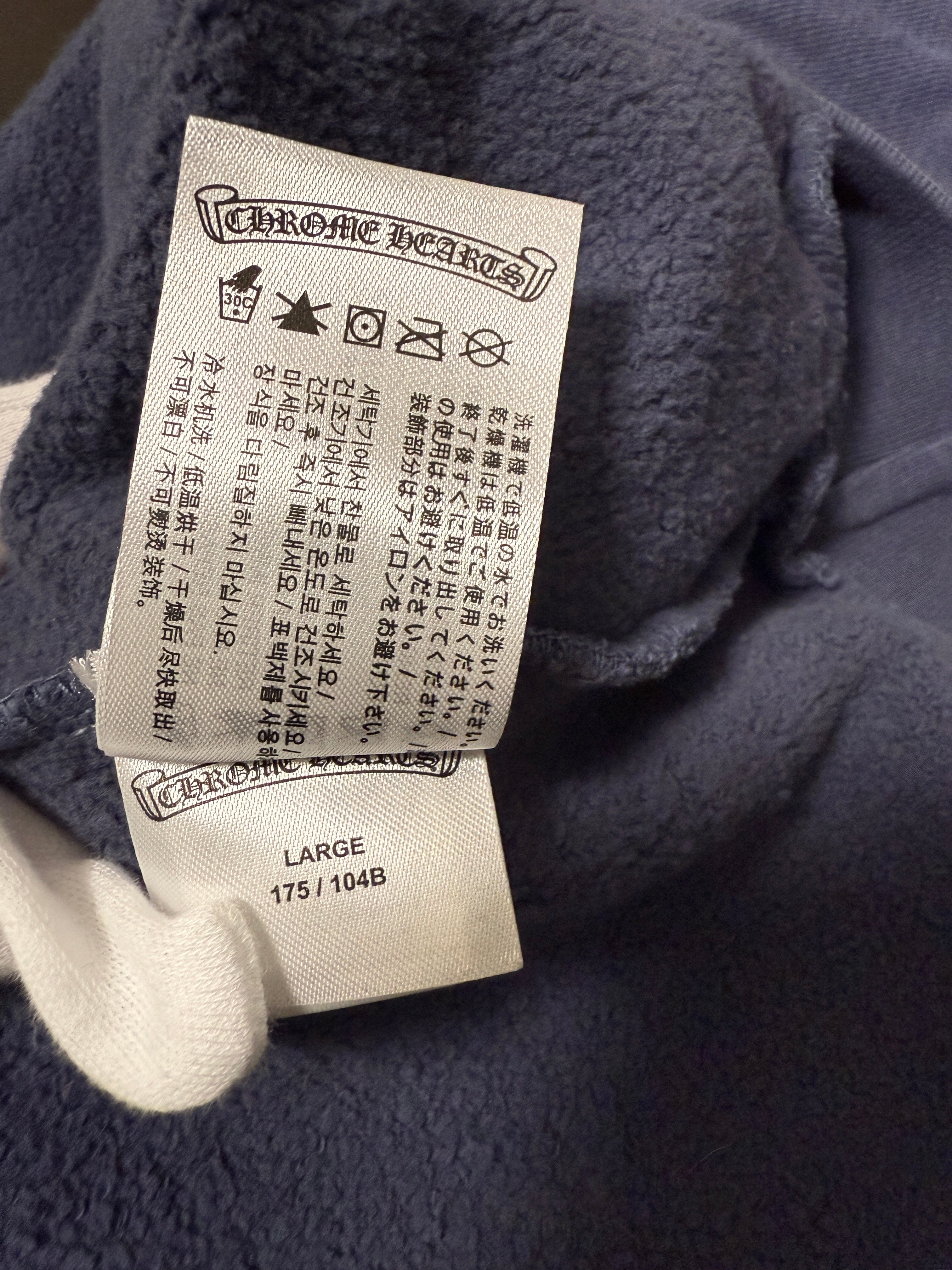 【CHROME HEARTS】CH×Drake HOODIE