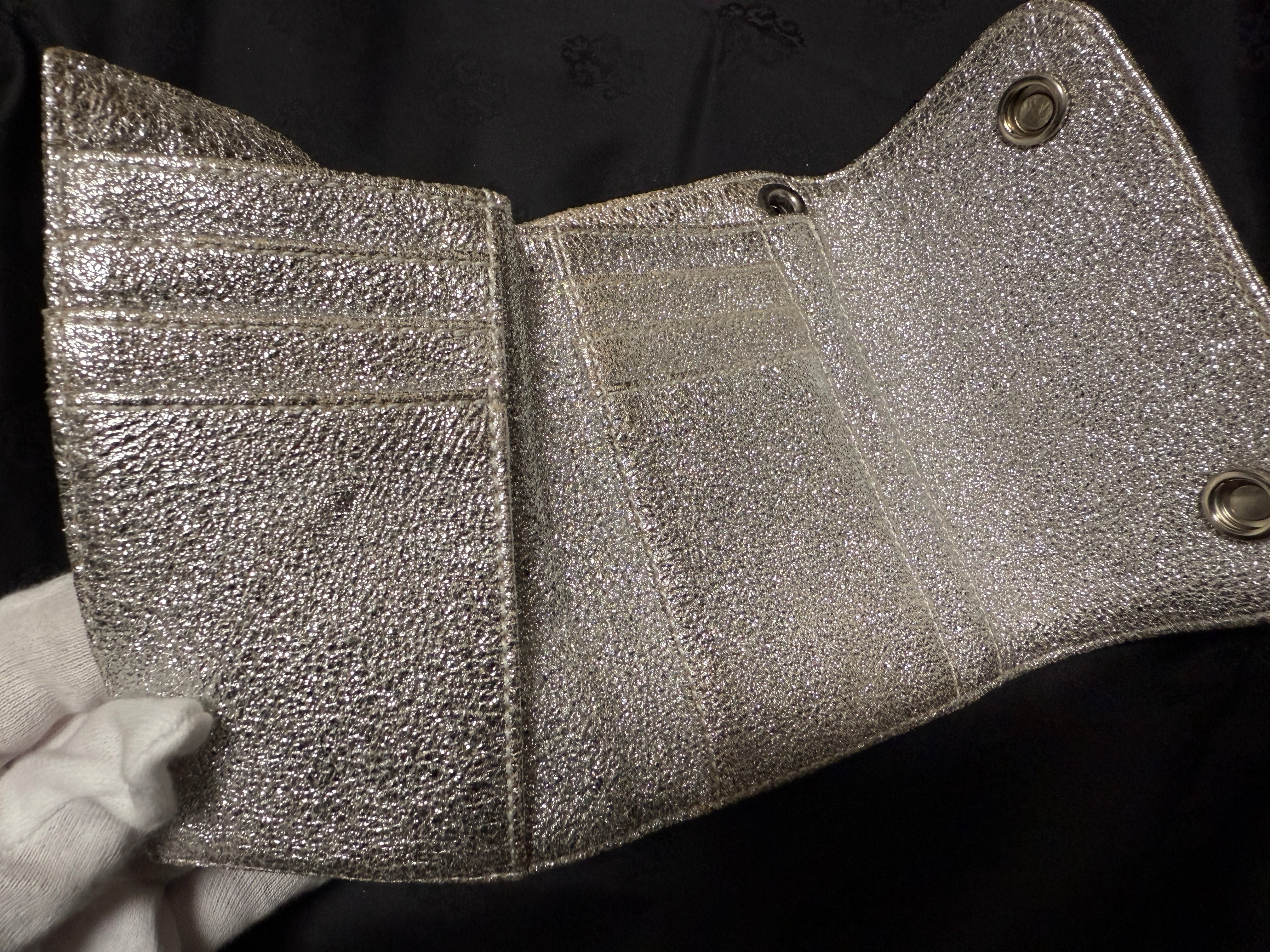 【CHROME HEARTS】WAVE MINI WALLET