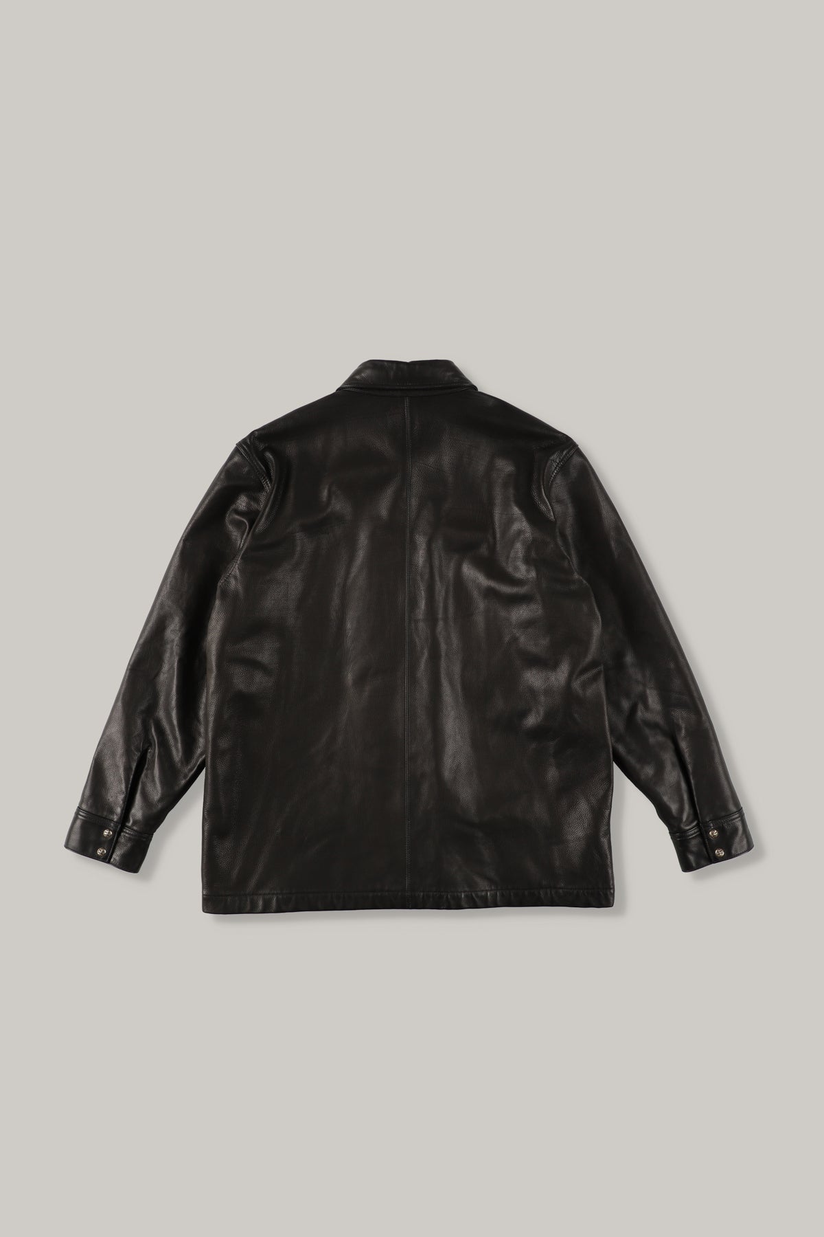【CHROME HEARTS】WORK DOG LEATHER JACKET