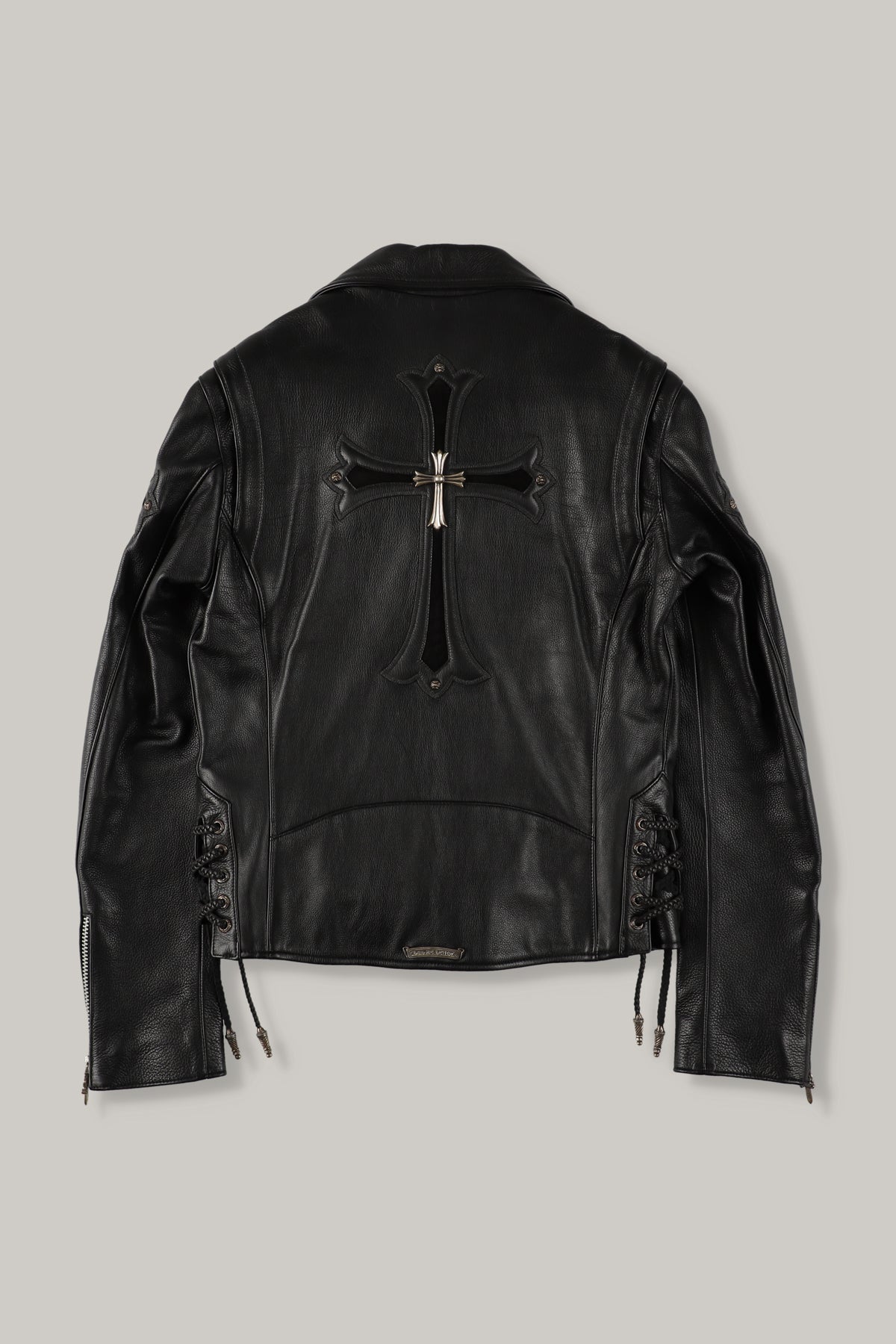 【CHROME HEARTS】JJ DEAN LEATHER JACKET FULL CUSTOM