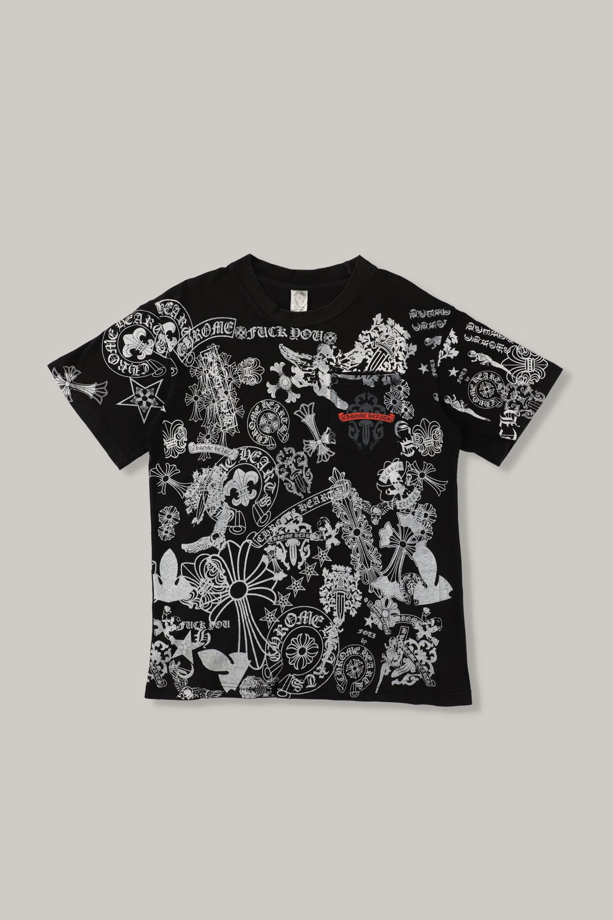 【CHROME HEARTS】VINTAGE STENCIL PRINT TEE