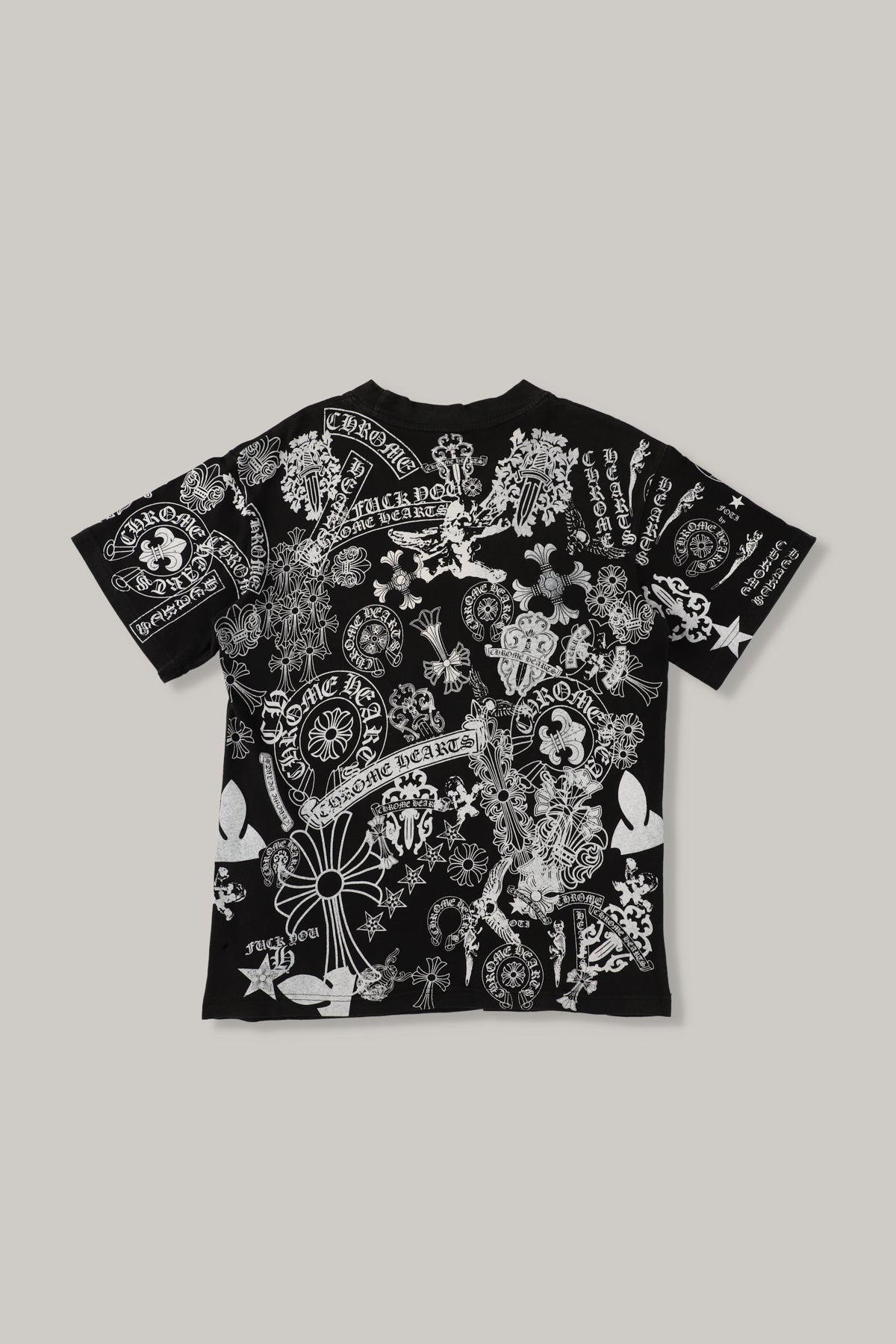 【CHROME HEARTS】VINTAGE STENCIL PRINT TEE