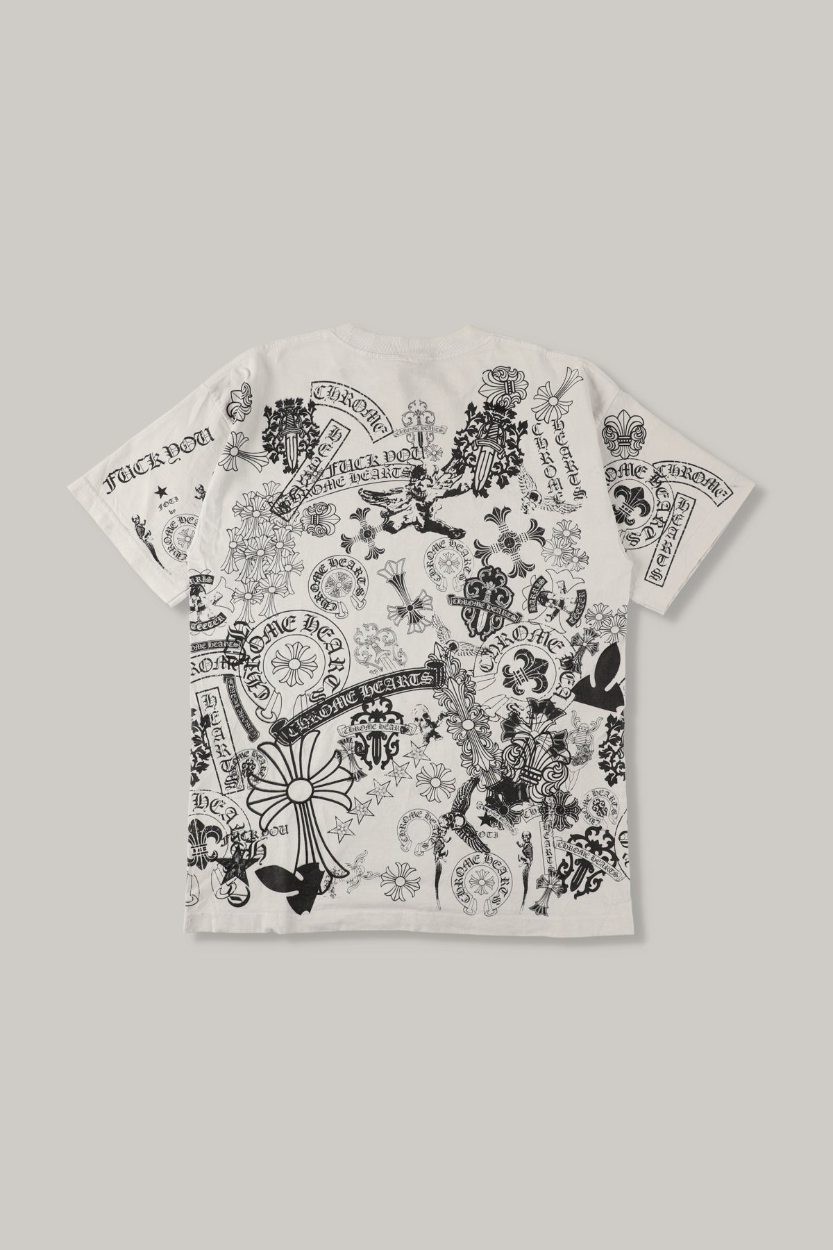 【CHROME HEARTS】VINTAGE STENCIL PRINT TEE