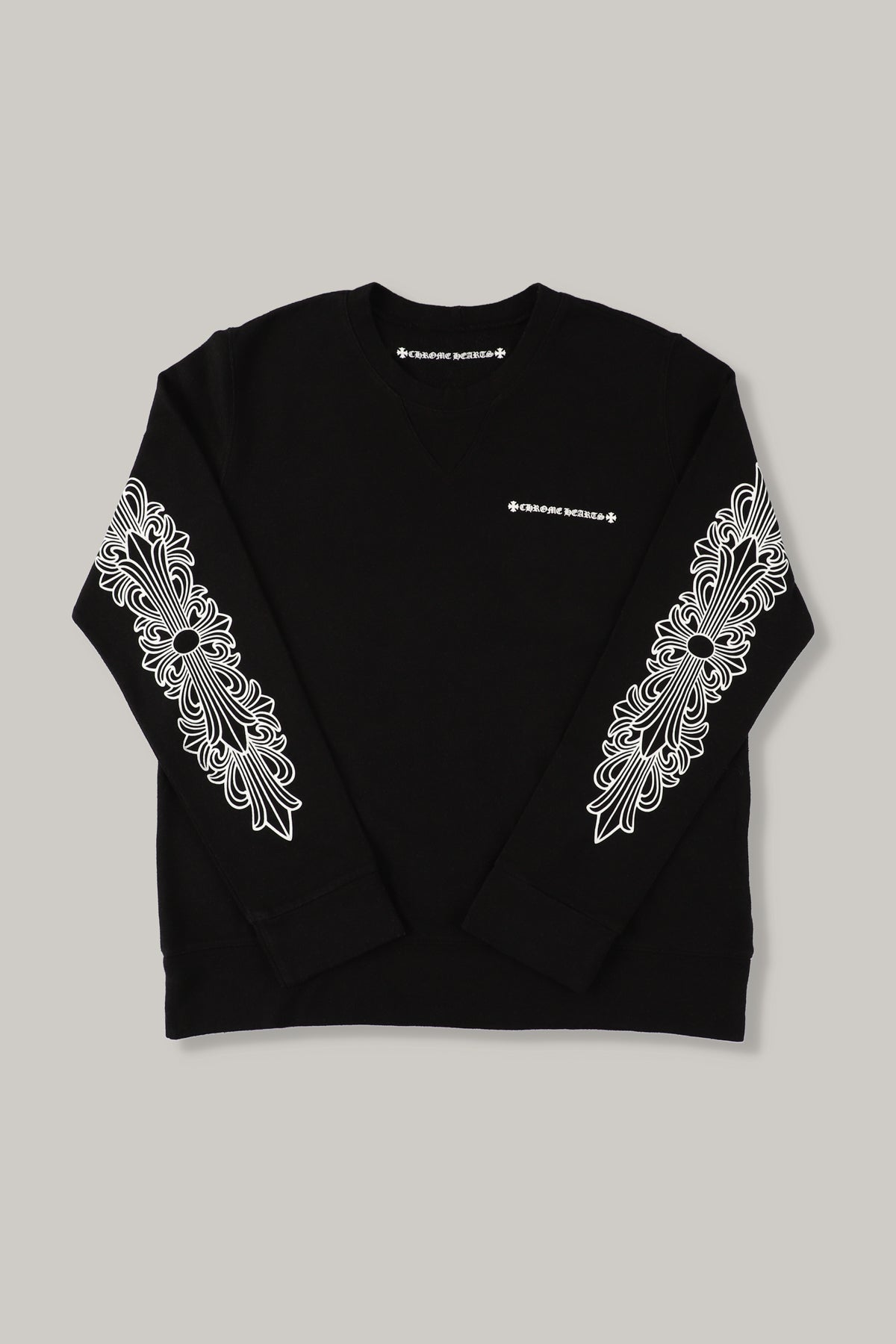 【CHROME HEARTS】FLORAL PRINT SWEAT PPO