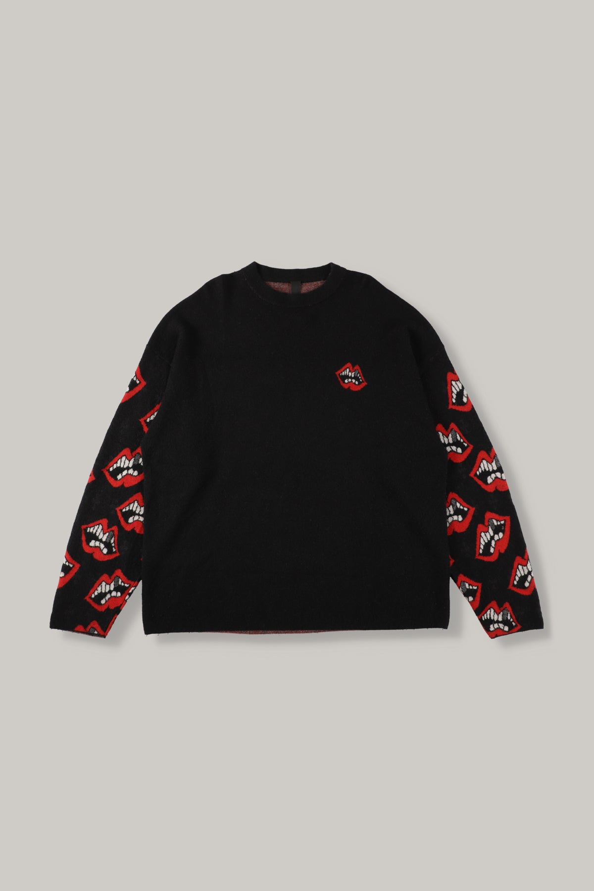 【CHROME HEARTS】MATTY BOY LIP DESIGN CASHMERE KNIT