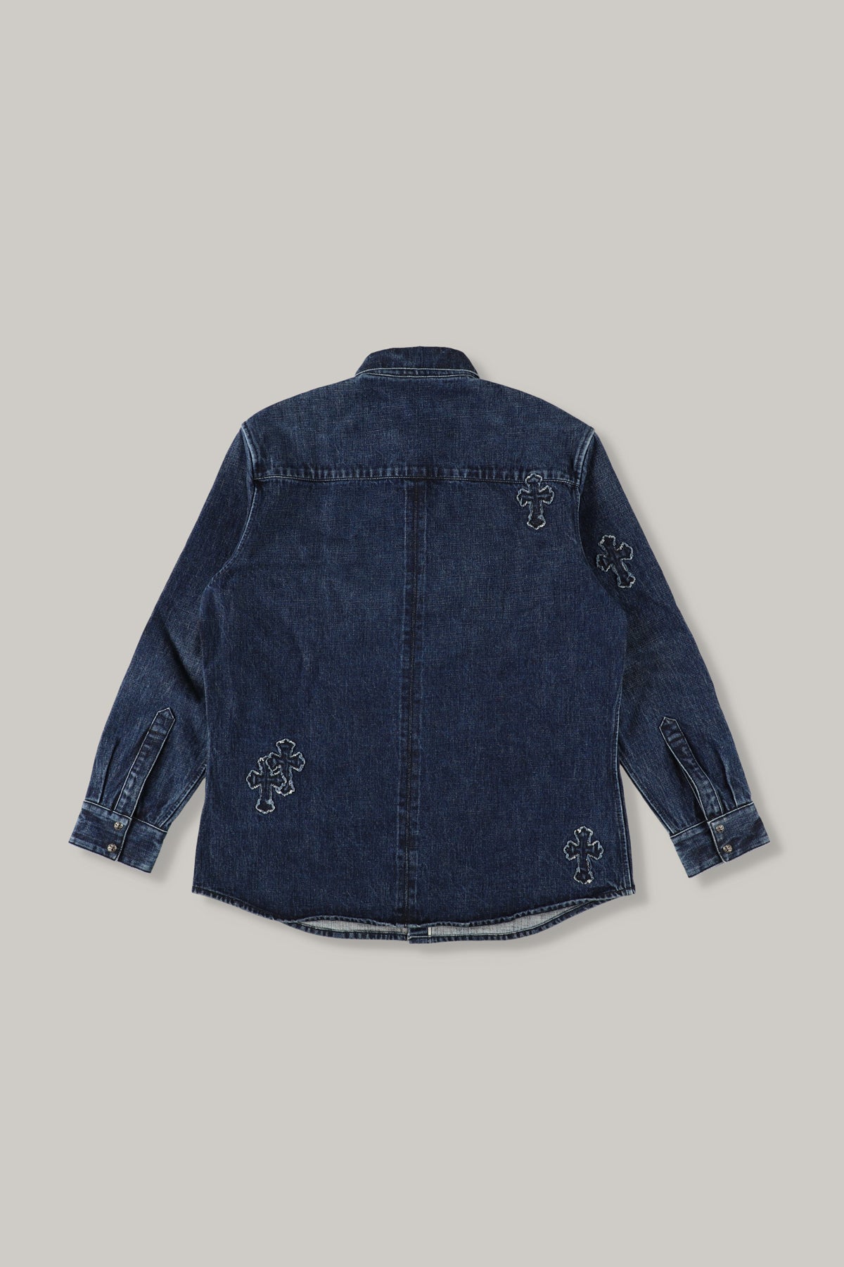 【CHROME HEARTS】LOOSEENDS LS DENIM SHIRT