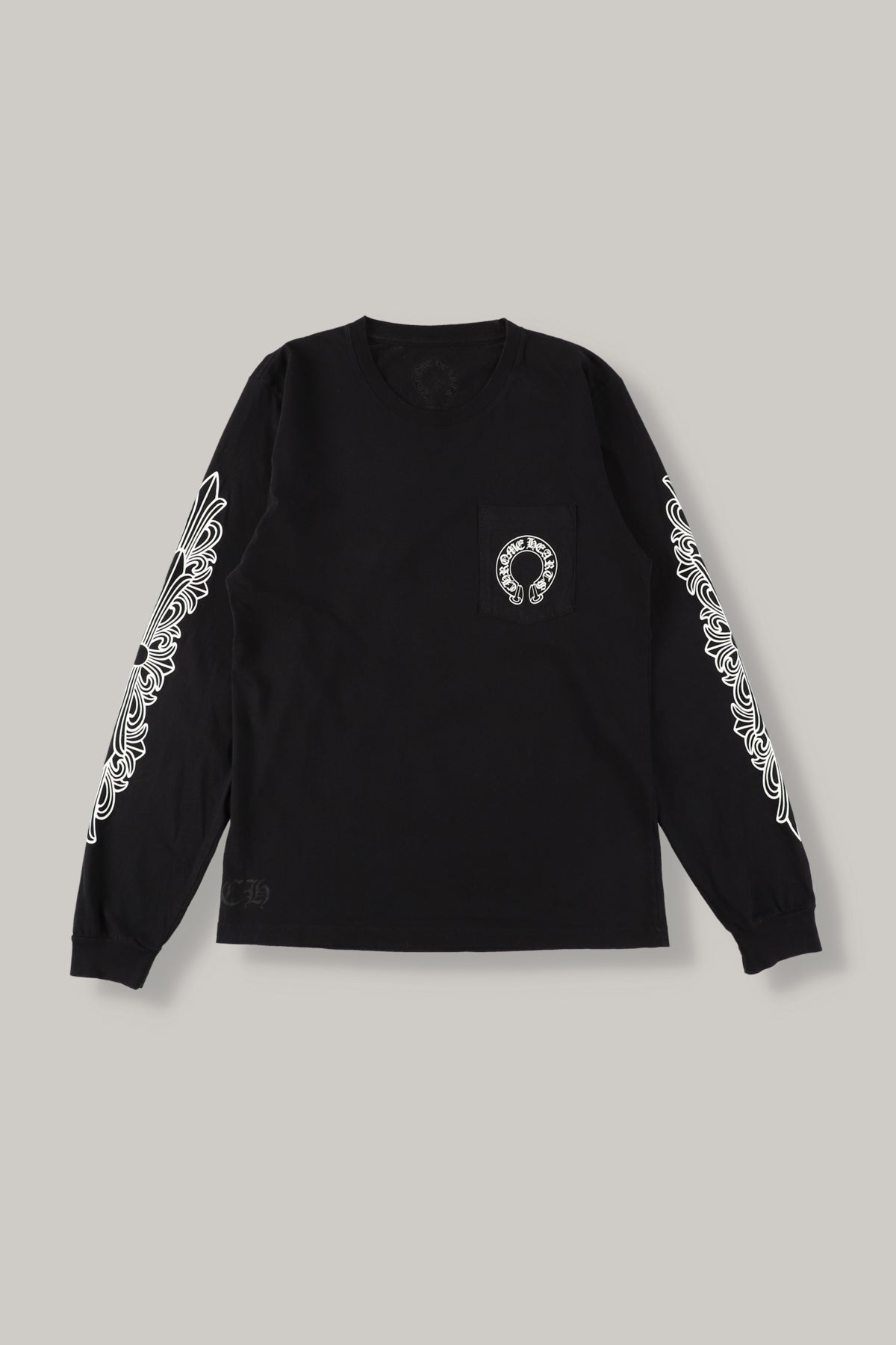 【CHROME HEARTS】FLORAL PRINT LONG TEE