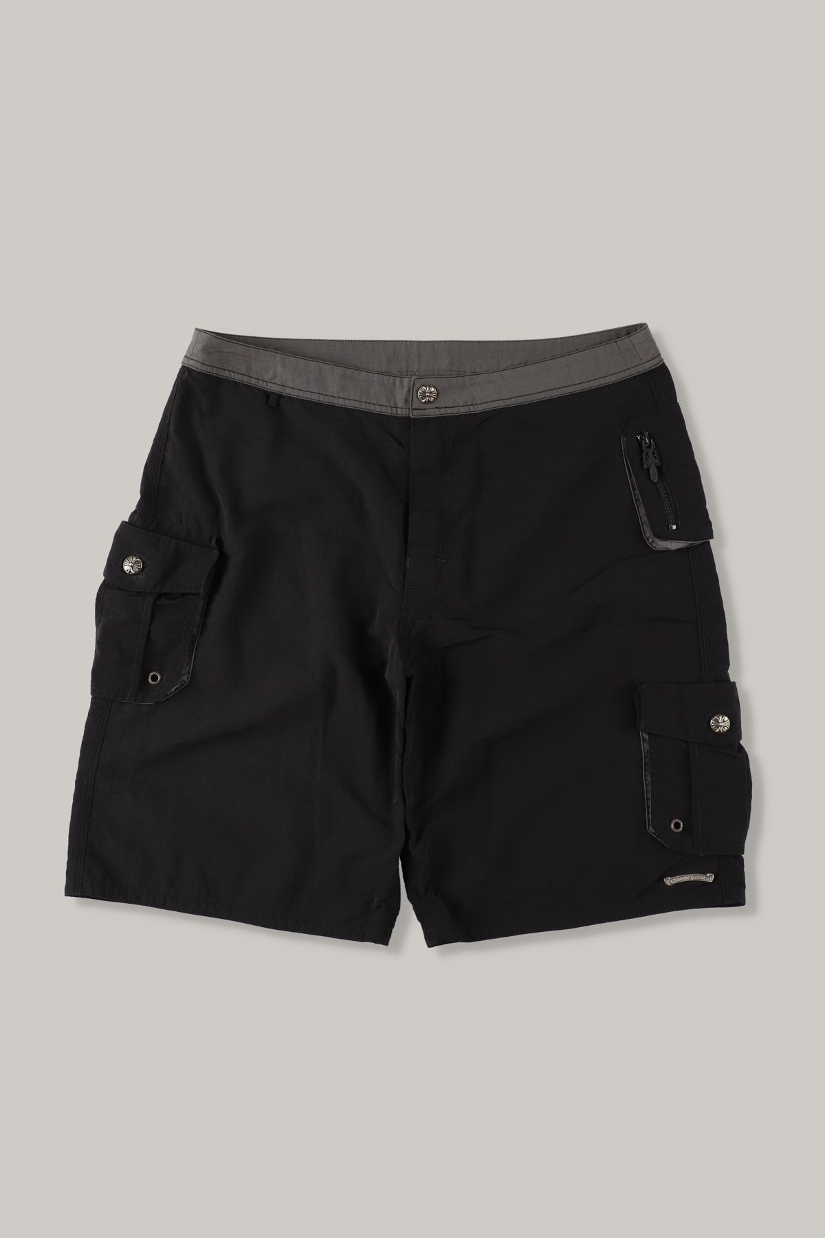 【CHROME HEARTS】SCROLL LABEL SWIM SHORTS PANTS