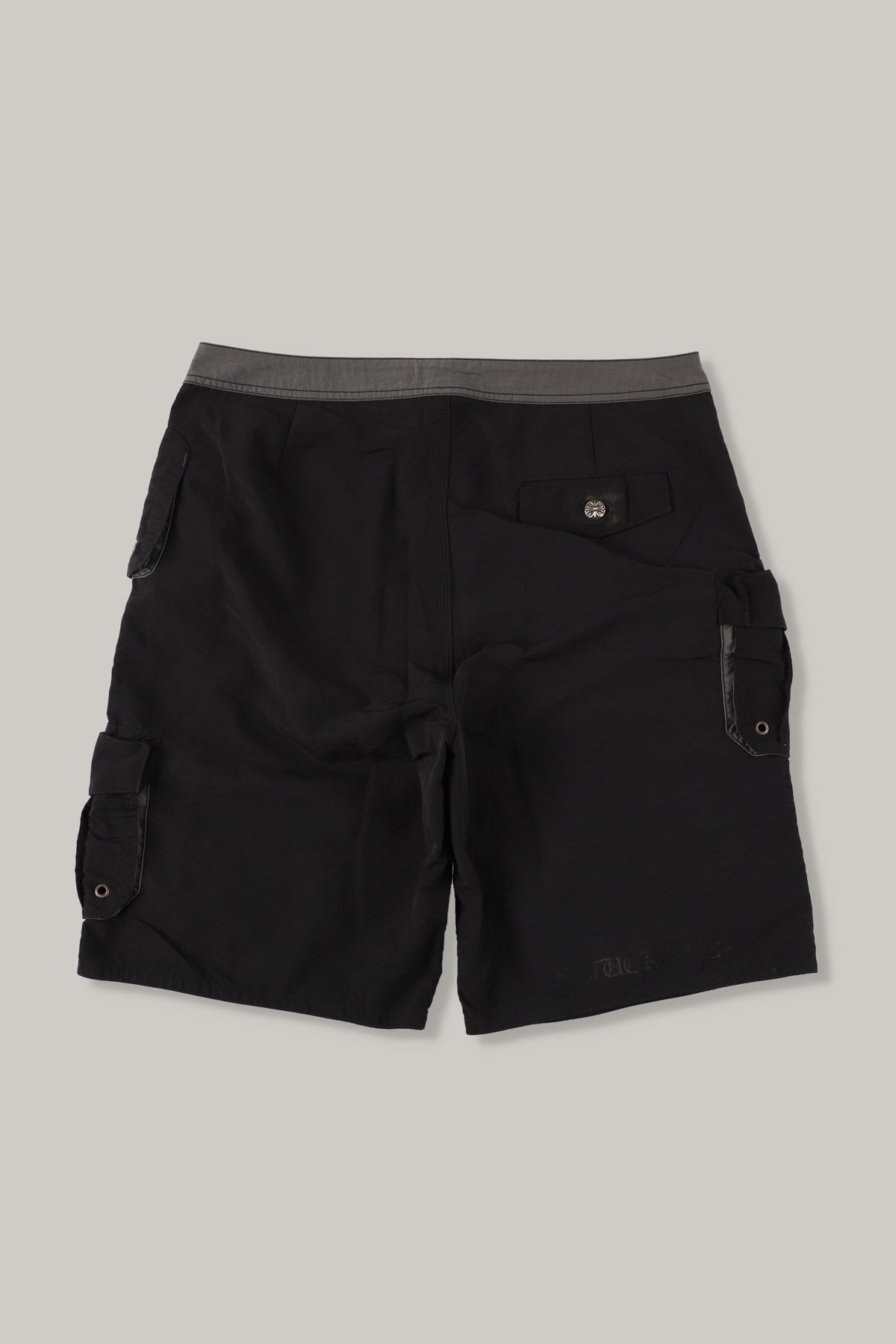 【CHROME HEARTS】SCROLL LABEL SWIM SHORTS PANTS