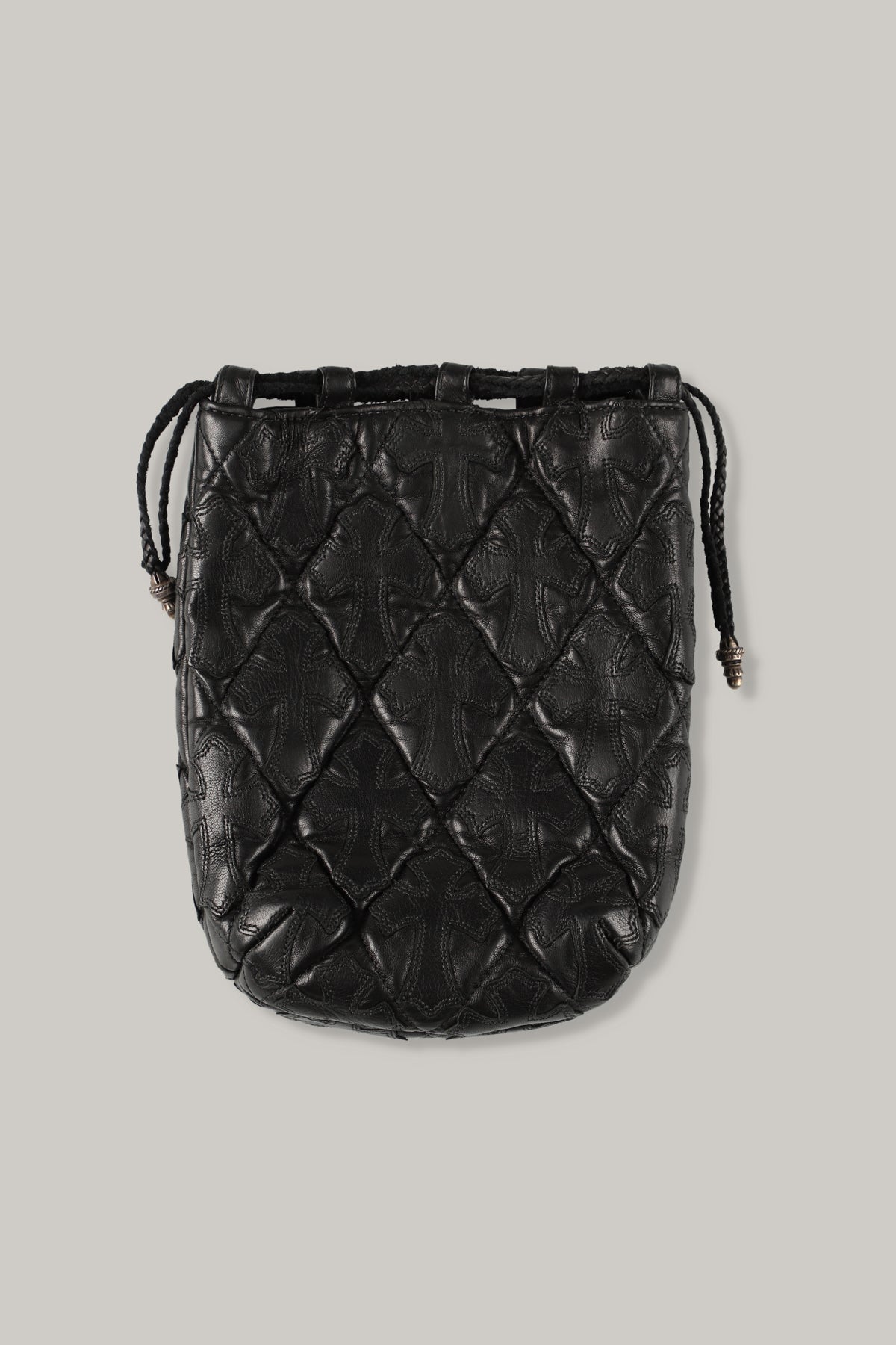 【CHROME HEARTS】CEMETERY DRAWSTRING BAG