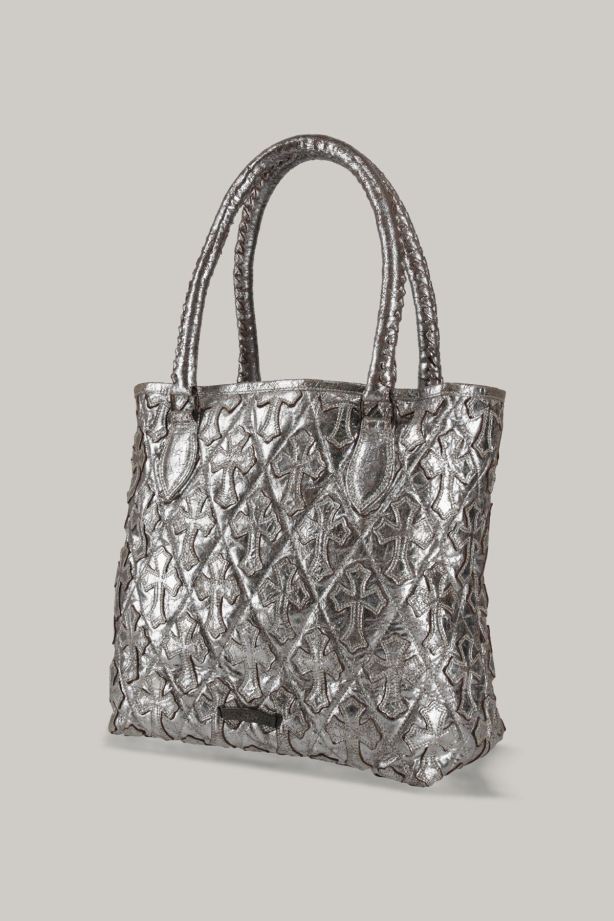 【CHROME HEARTS】FS TOTE BAG LEATHER CROSS PATCH