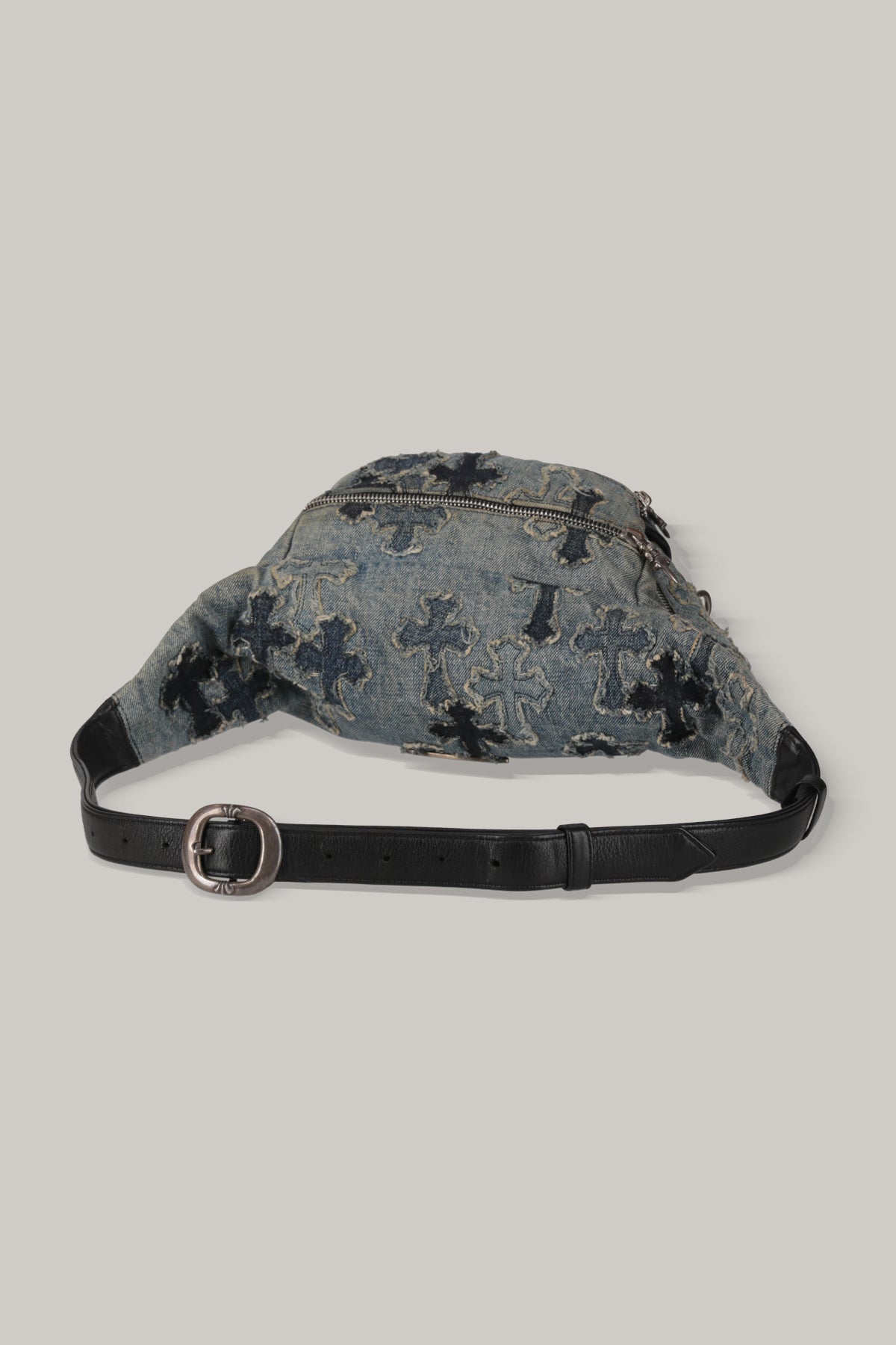 【CHROME HEARTS】#1 SNAT PACK BAG CROSS PATCH DENIM