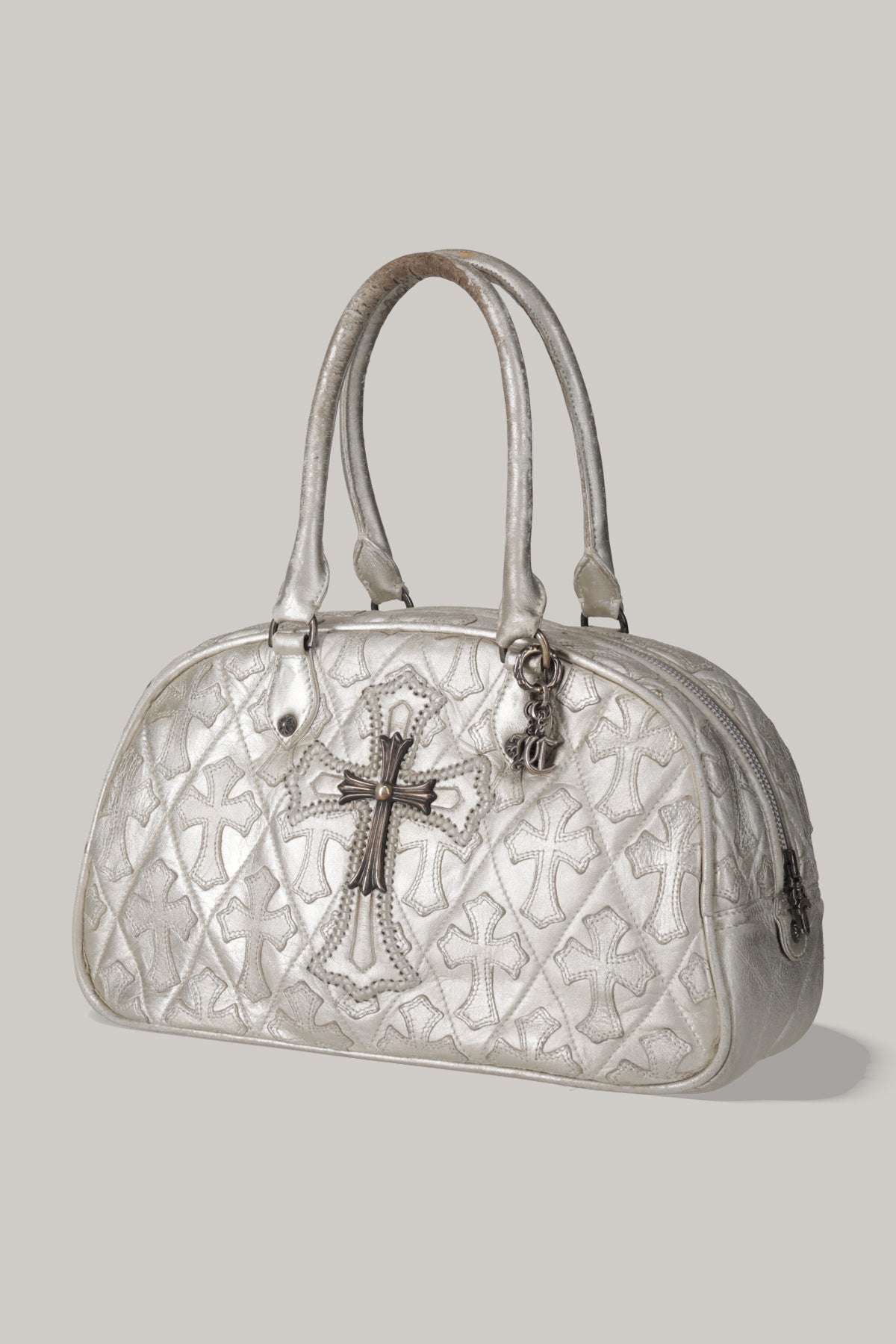 【CHROME HEARTS】GYM BAG SM CEMETERY CROSS PATCH LARGE CROSS