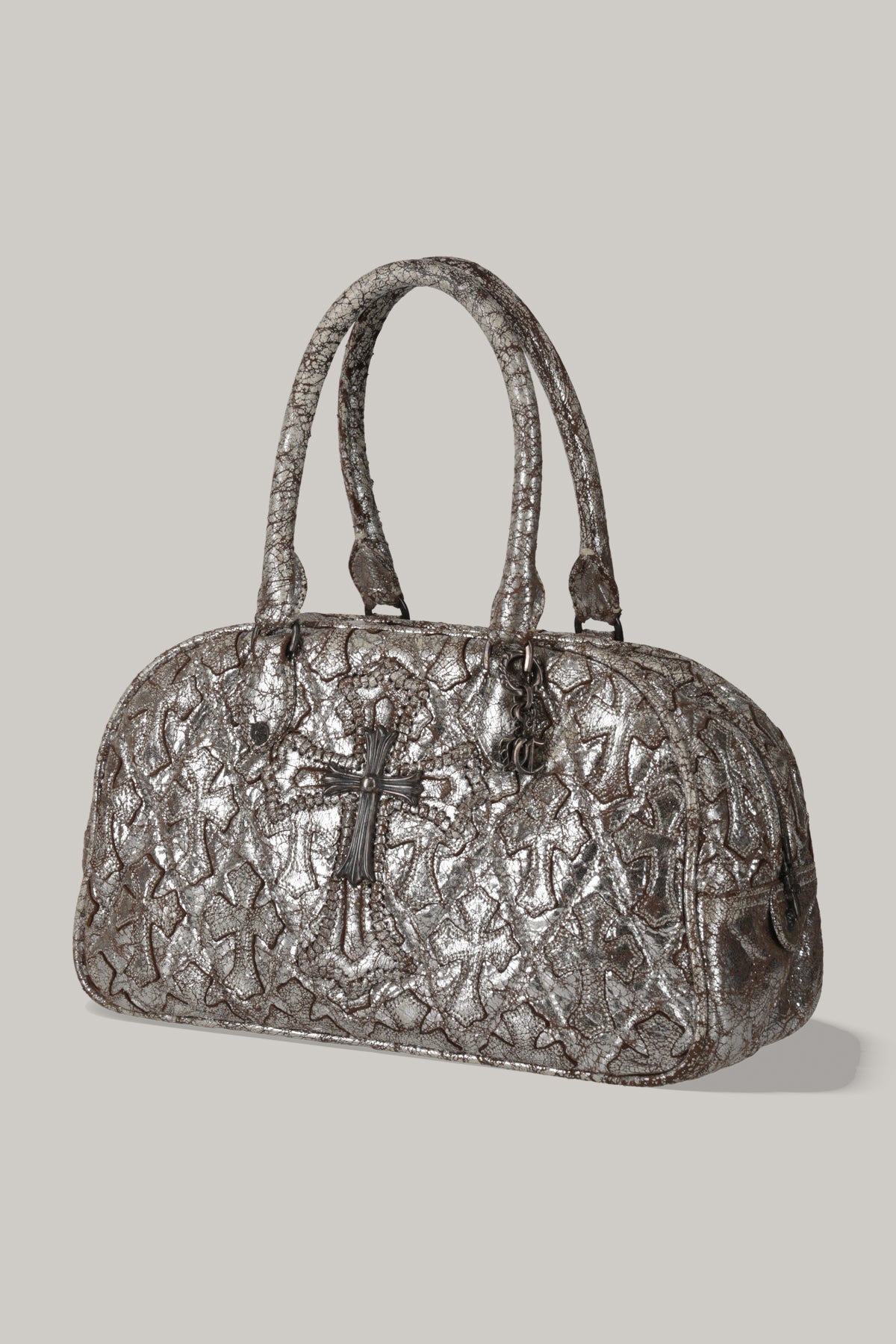 【CHROME HEARTS】GYM BAG SM CEMETERY CROSS PATCH LARGE CROSS