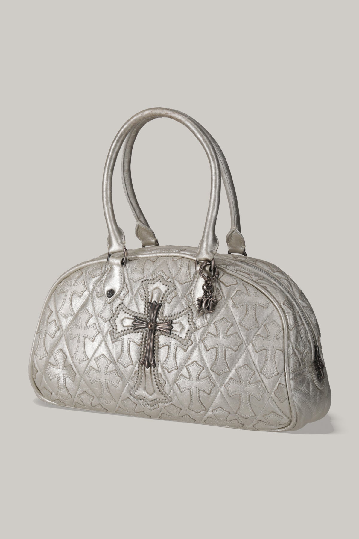 【CHROME HEARTS】GYM BAG SM CEMETERY CROSS PATCH LARGE CROSS