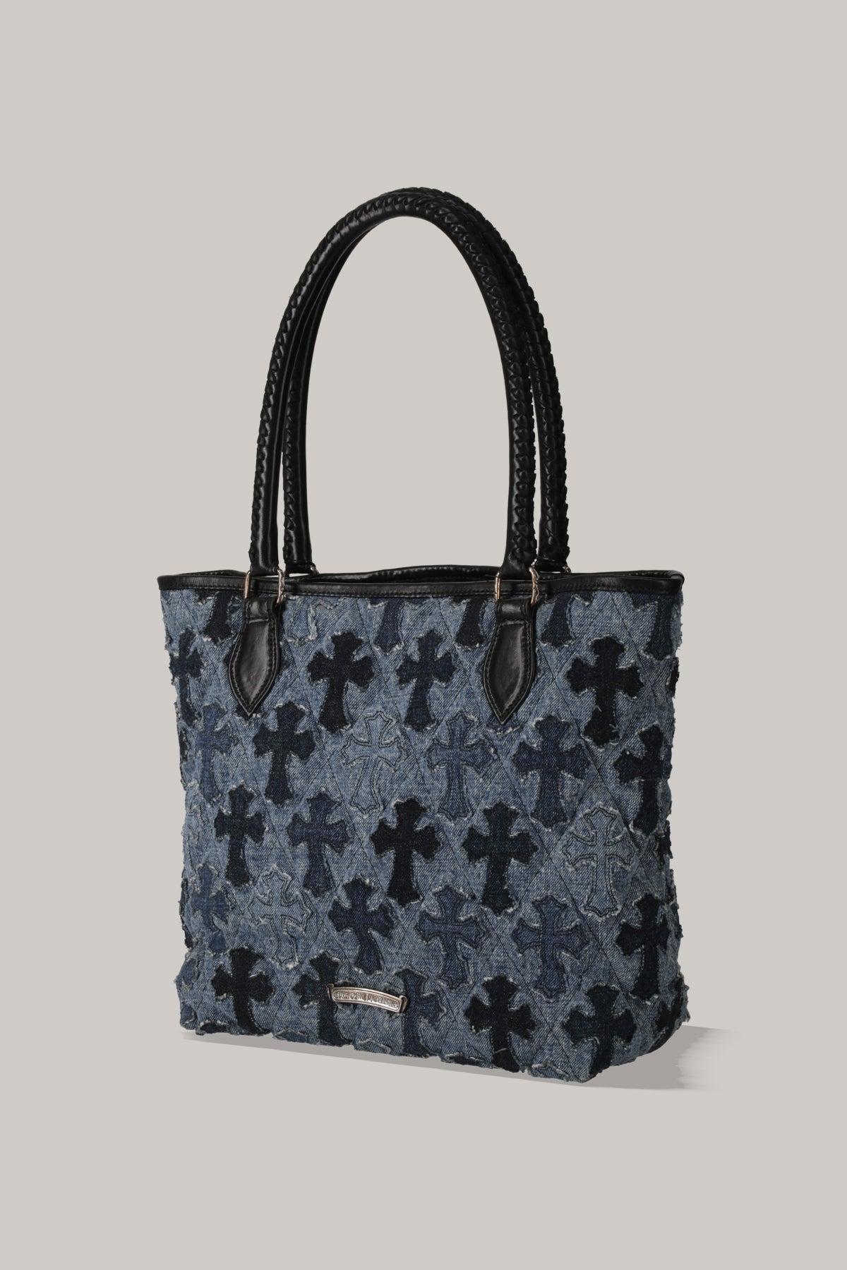 【CHROME HEARTS】TOTOBAG DENIM CROSS PATCH