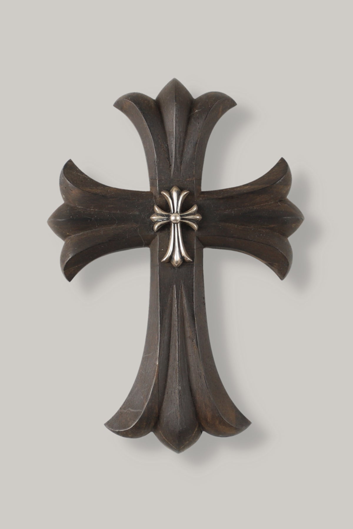 【CHROME HEARTS】EBONY CROSS WALL-HANGING OBJECT